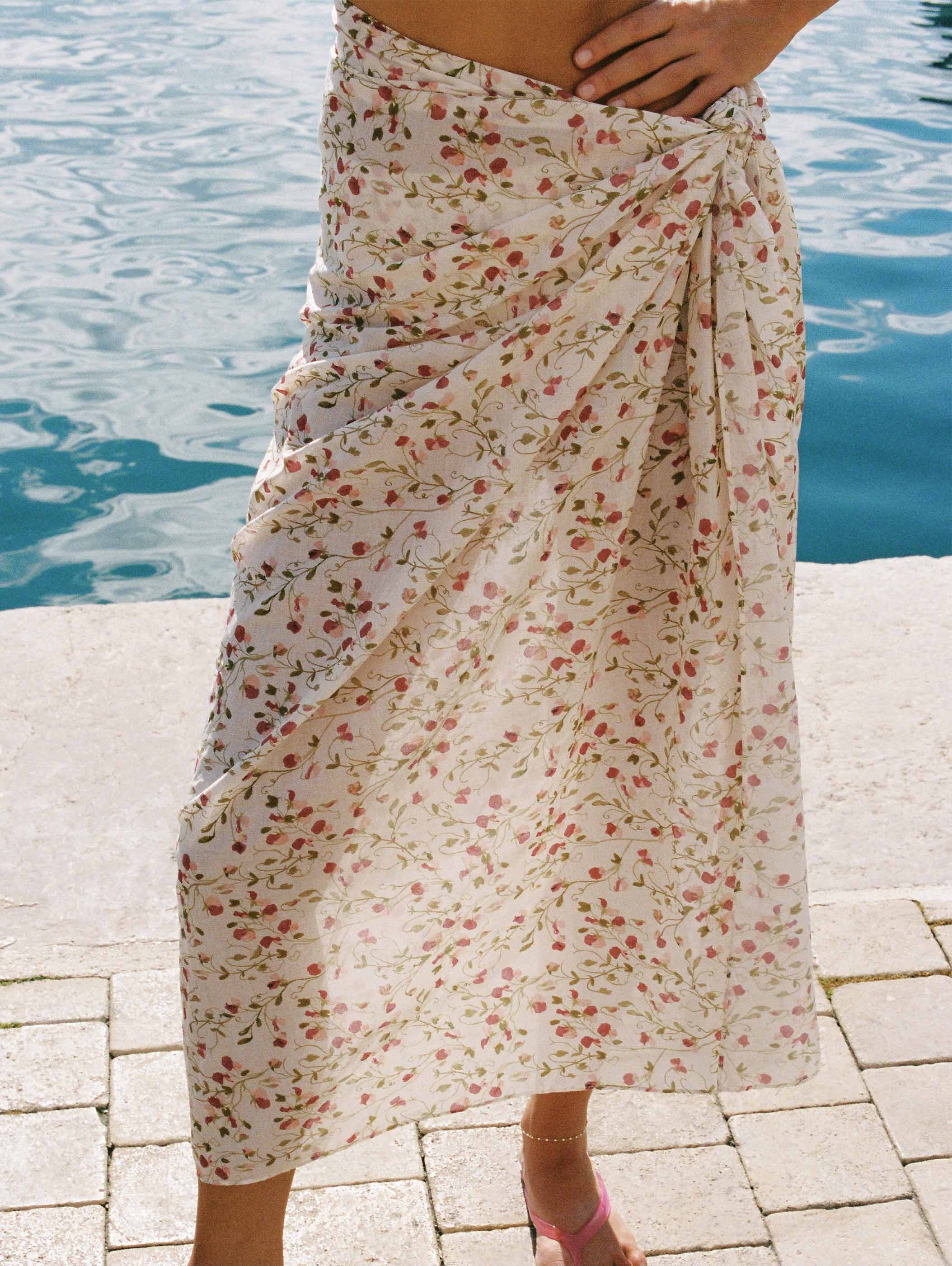 Sarong in Sweet Pea