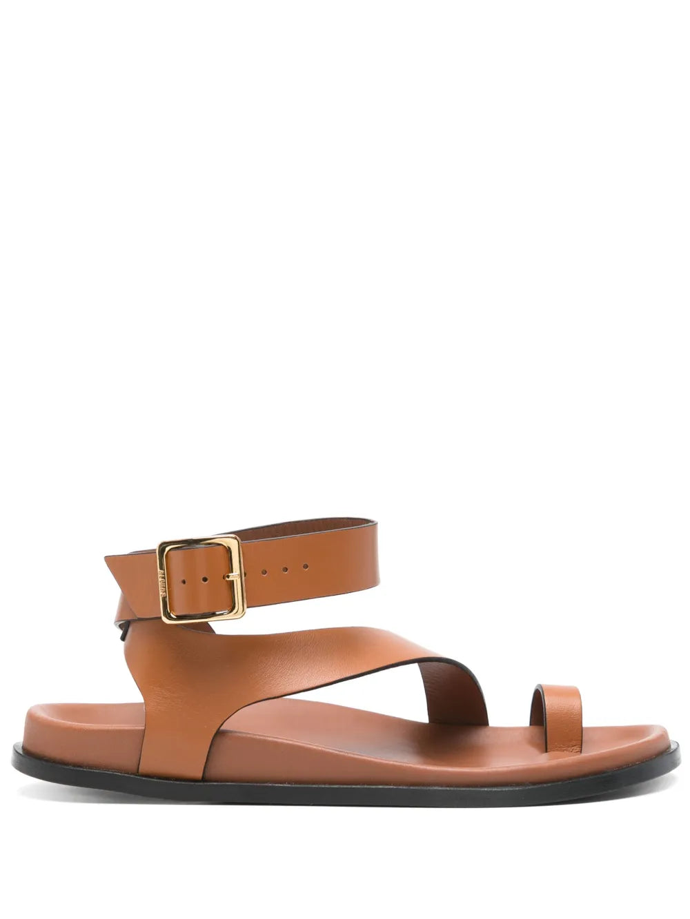 Myles Tan Leather Sandal