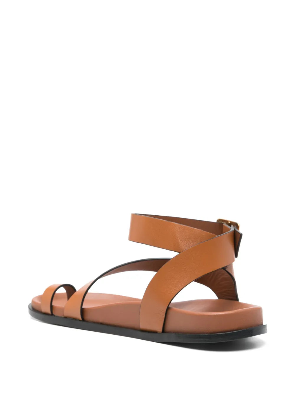 Myles Tan Leather Sandal