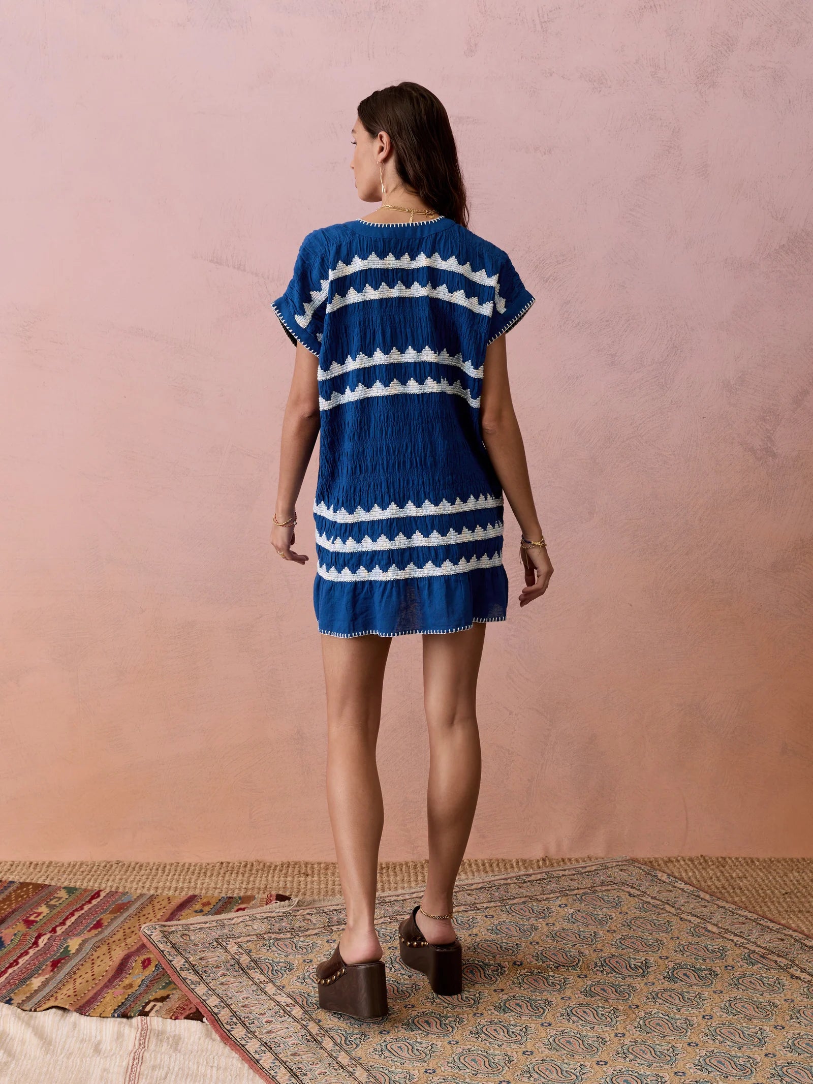 Hera Tunic in Zaffre Blue - PRE ORDER