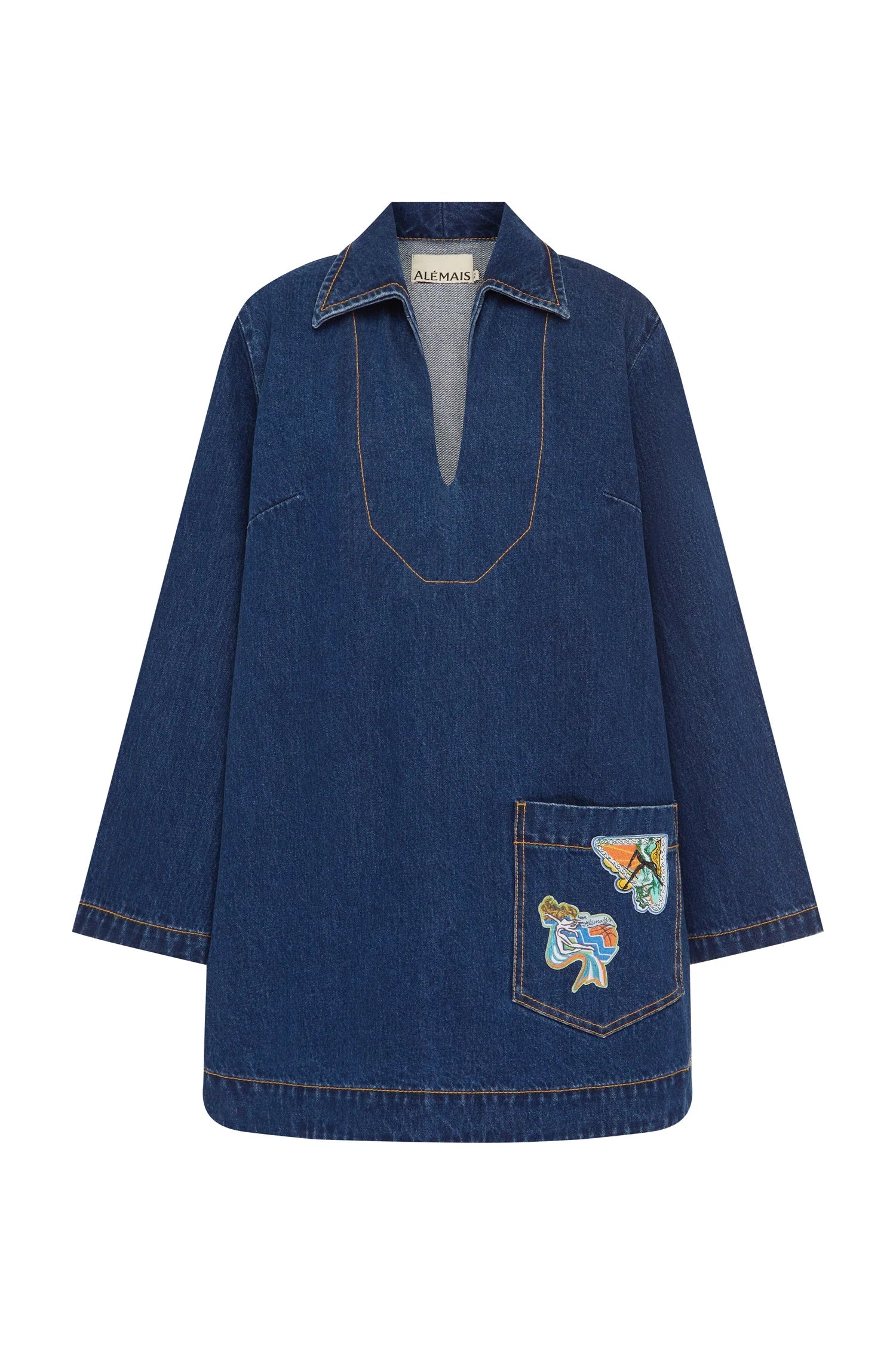 Speedy Denim Mini Dress - PRE ORDER