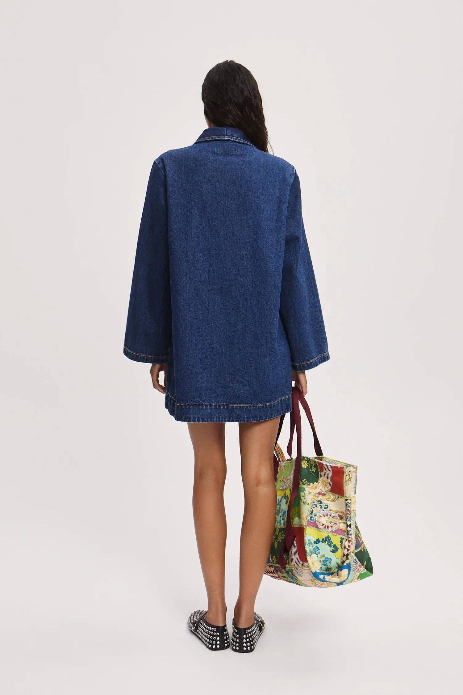Speedy Denim Mini Dress - PRE ORDER