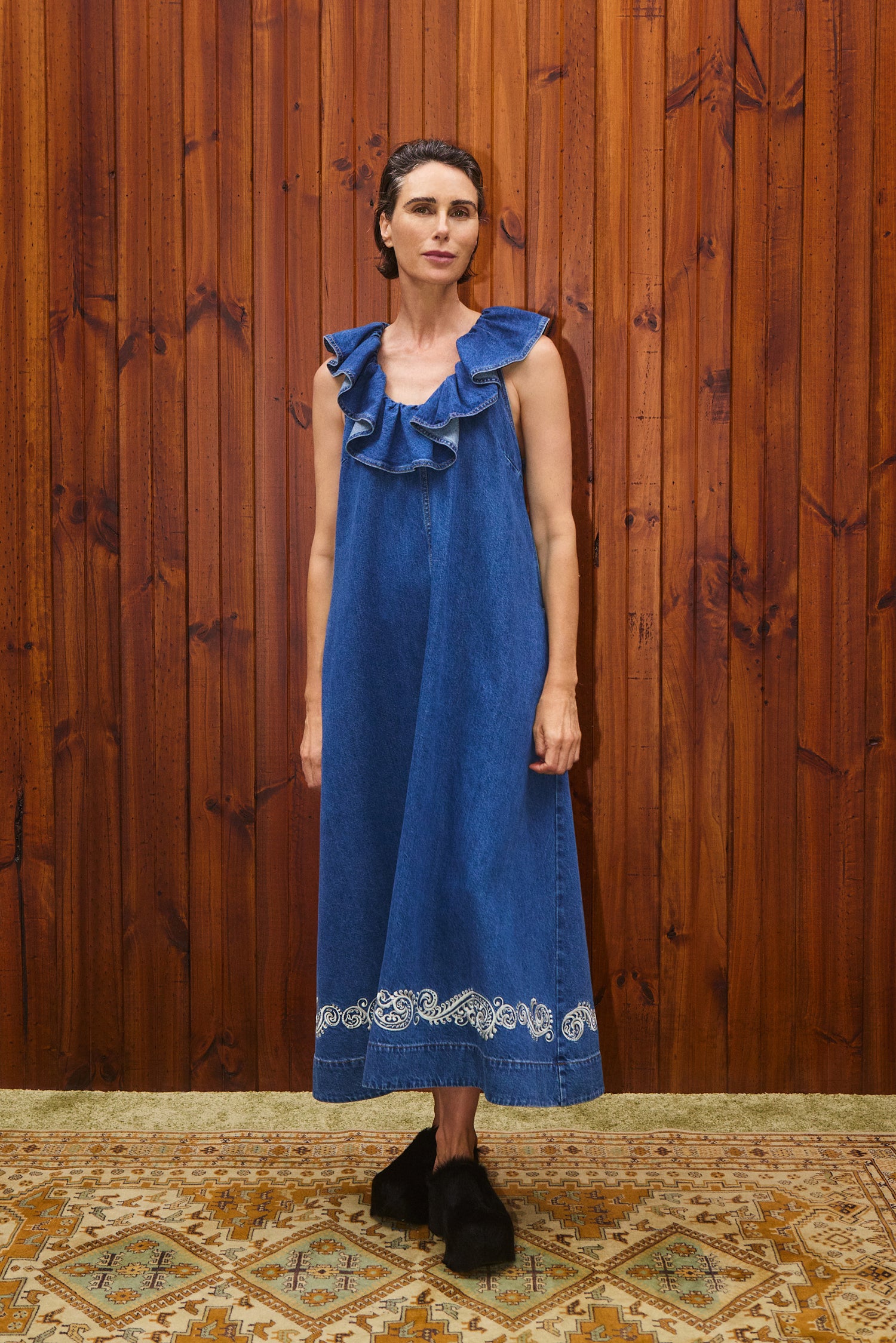 Jacones Denim Midi Dress PRE ORDER