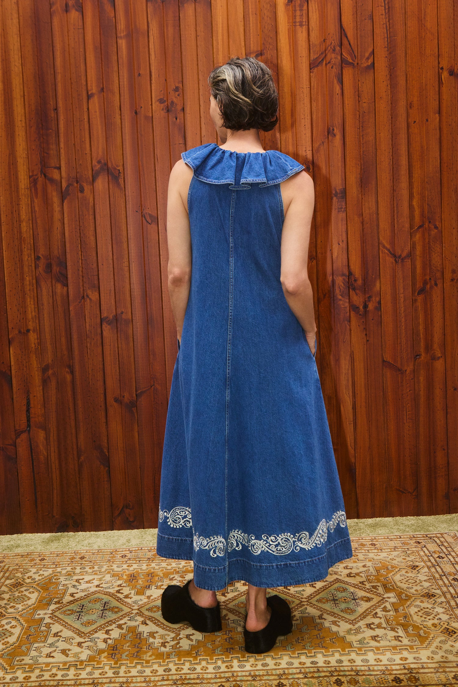 Jacones Denim Midi Dress PRE ORDER
