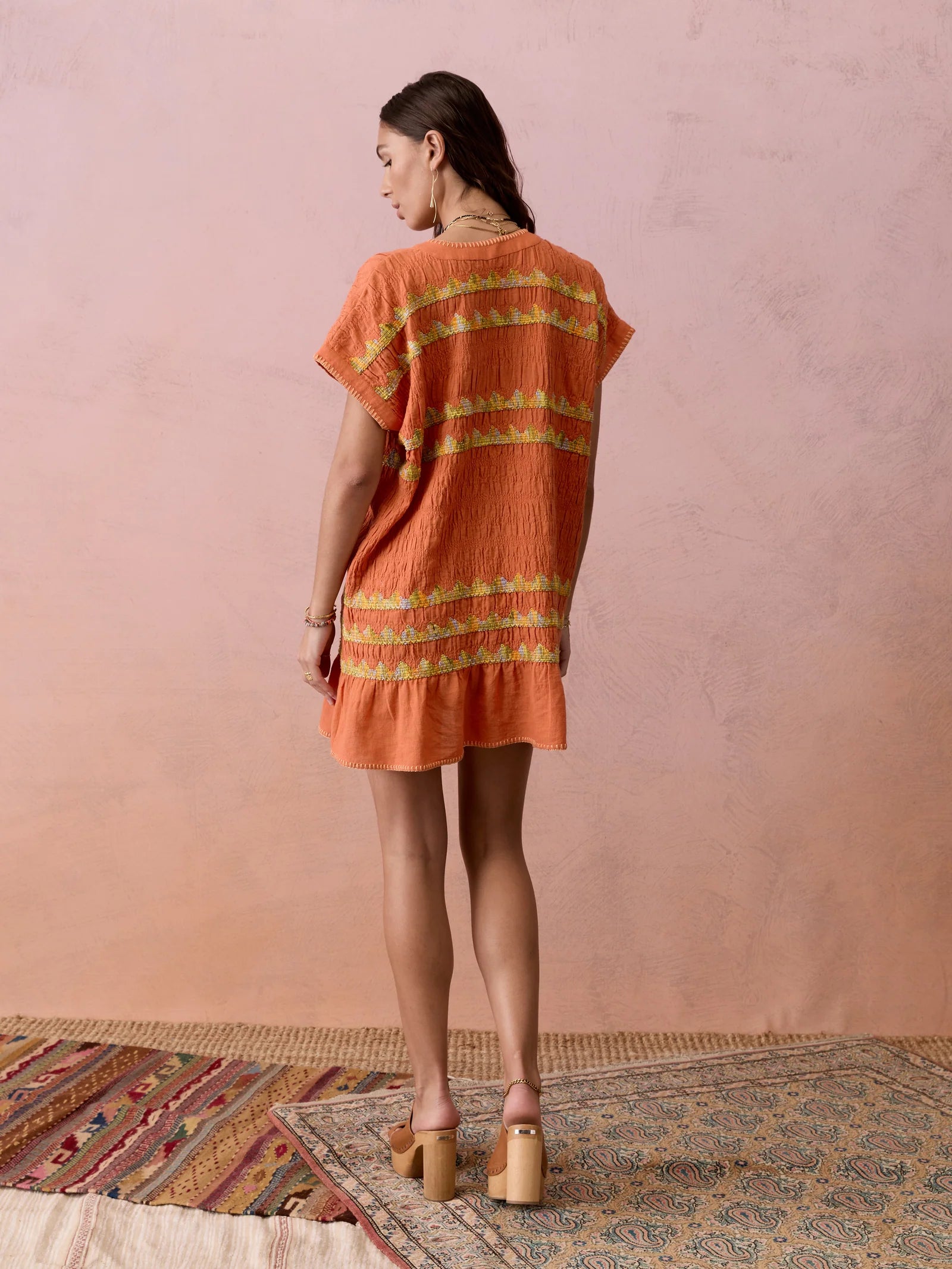 Hera Tunic in Terracotta - PRE ORDER