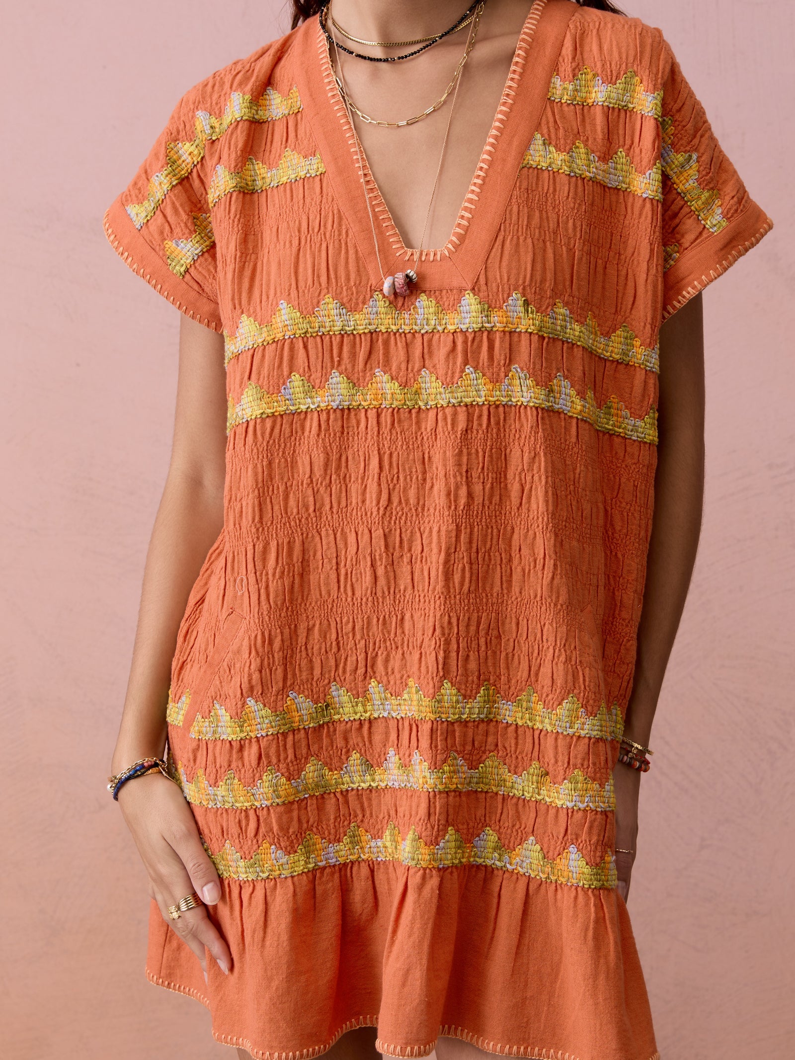 Hera Tunic in Terracotta - PRE ORDER