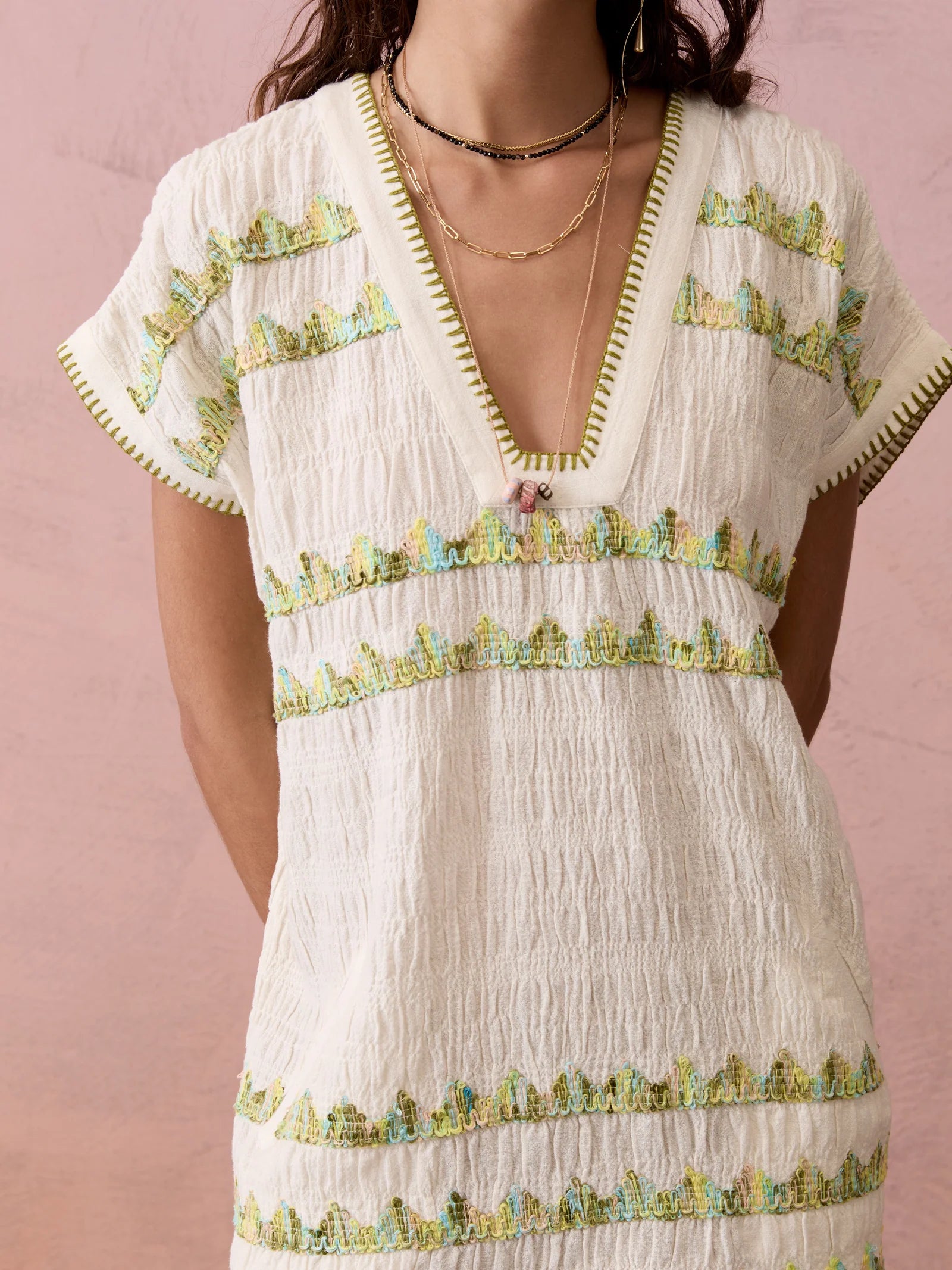 Hera Tunic in Coconut - PRE ORDER