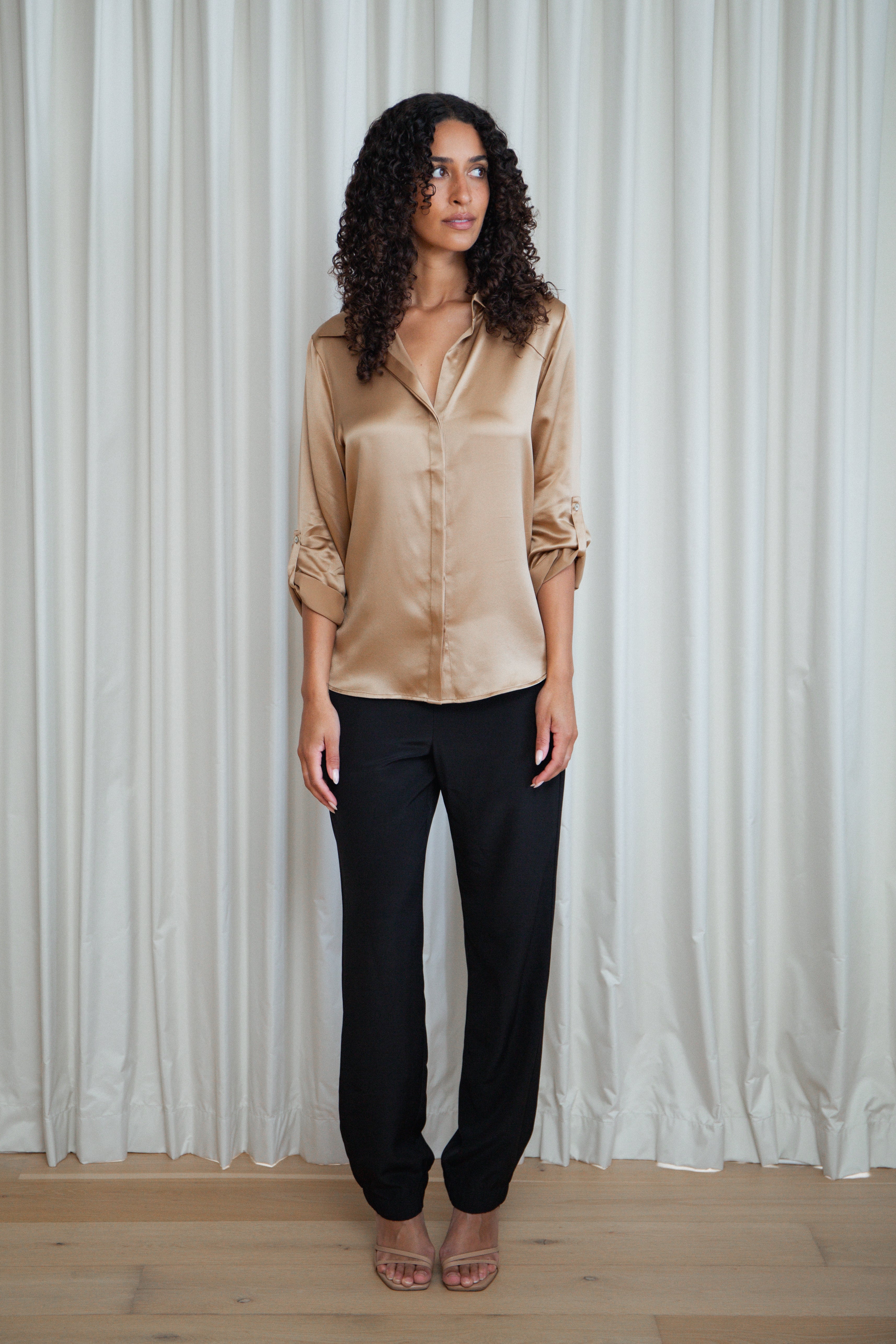 Silhouette Shirt in Bronze