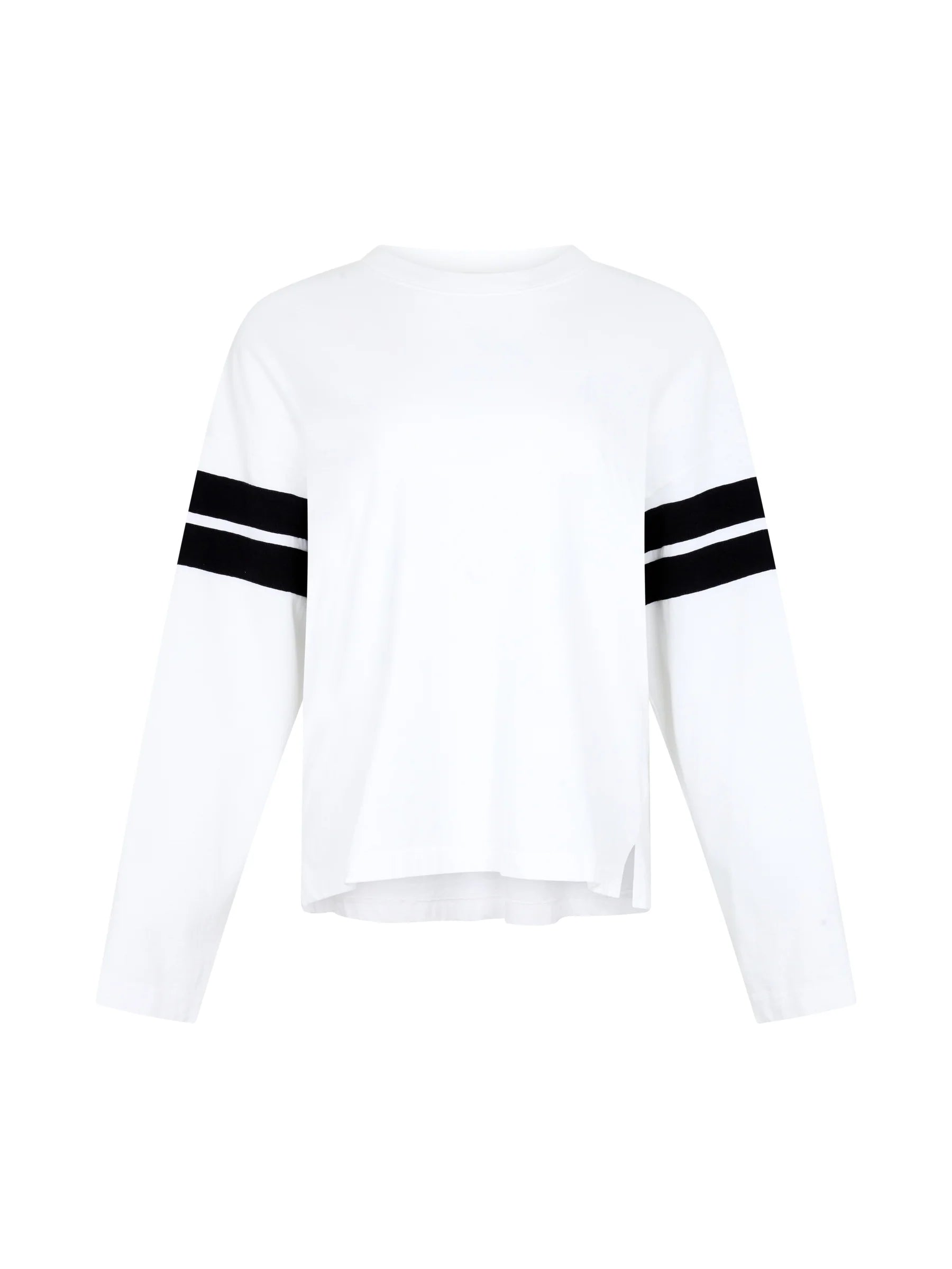 Boxy Rib Insert L/S T-Shirt