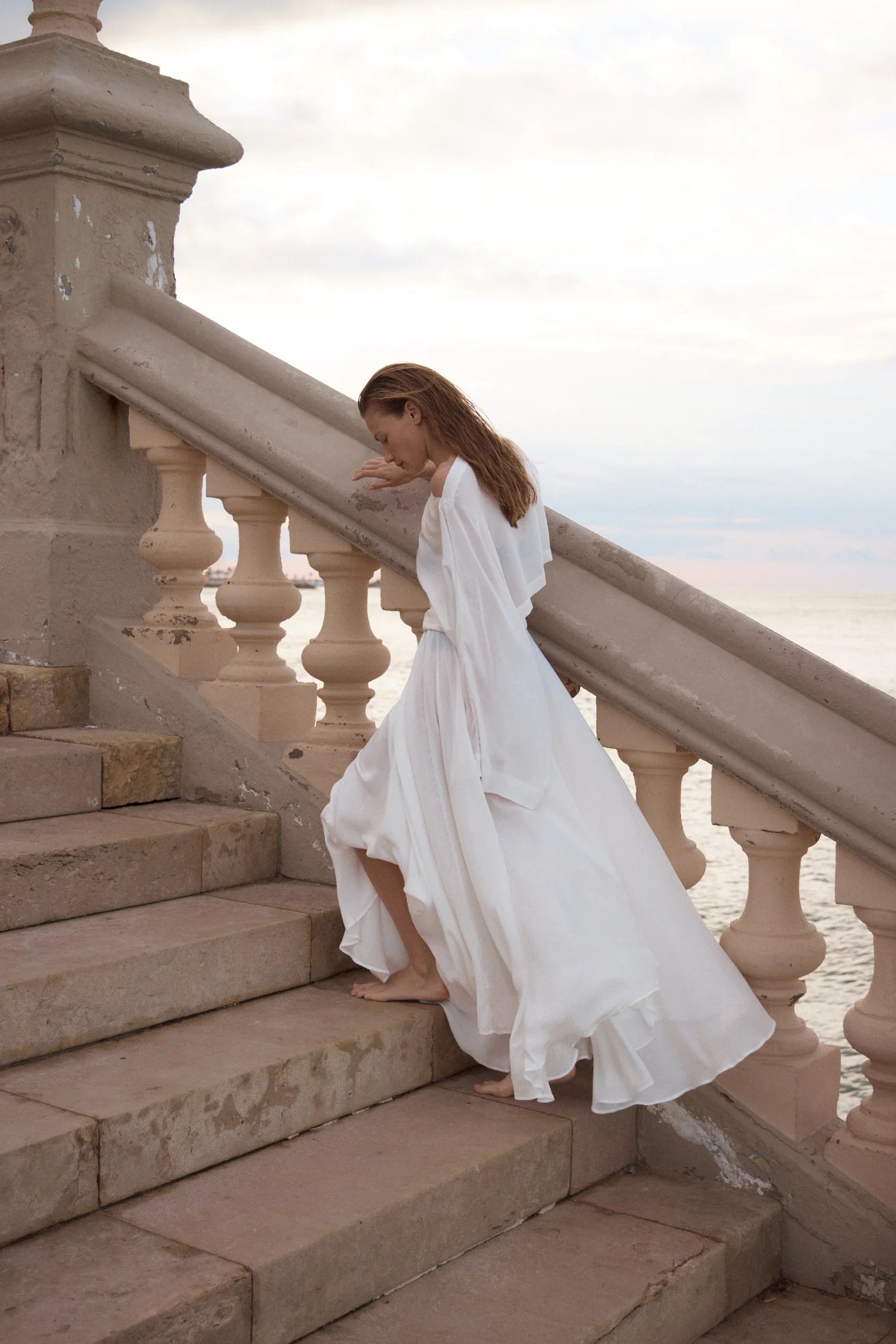 Cremona Maxi Skirt in White