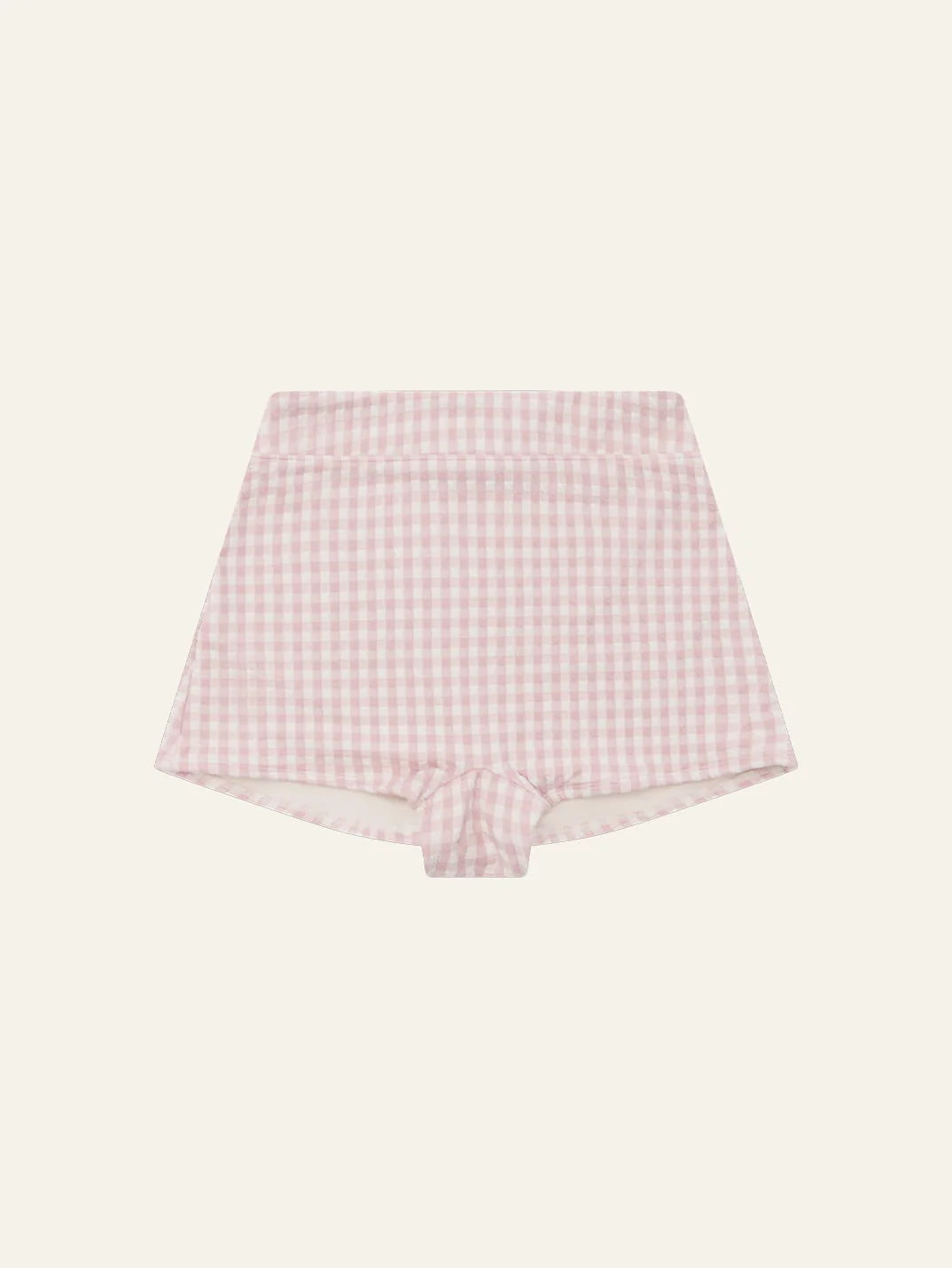 Quintessential Short in Blush Gingham