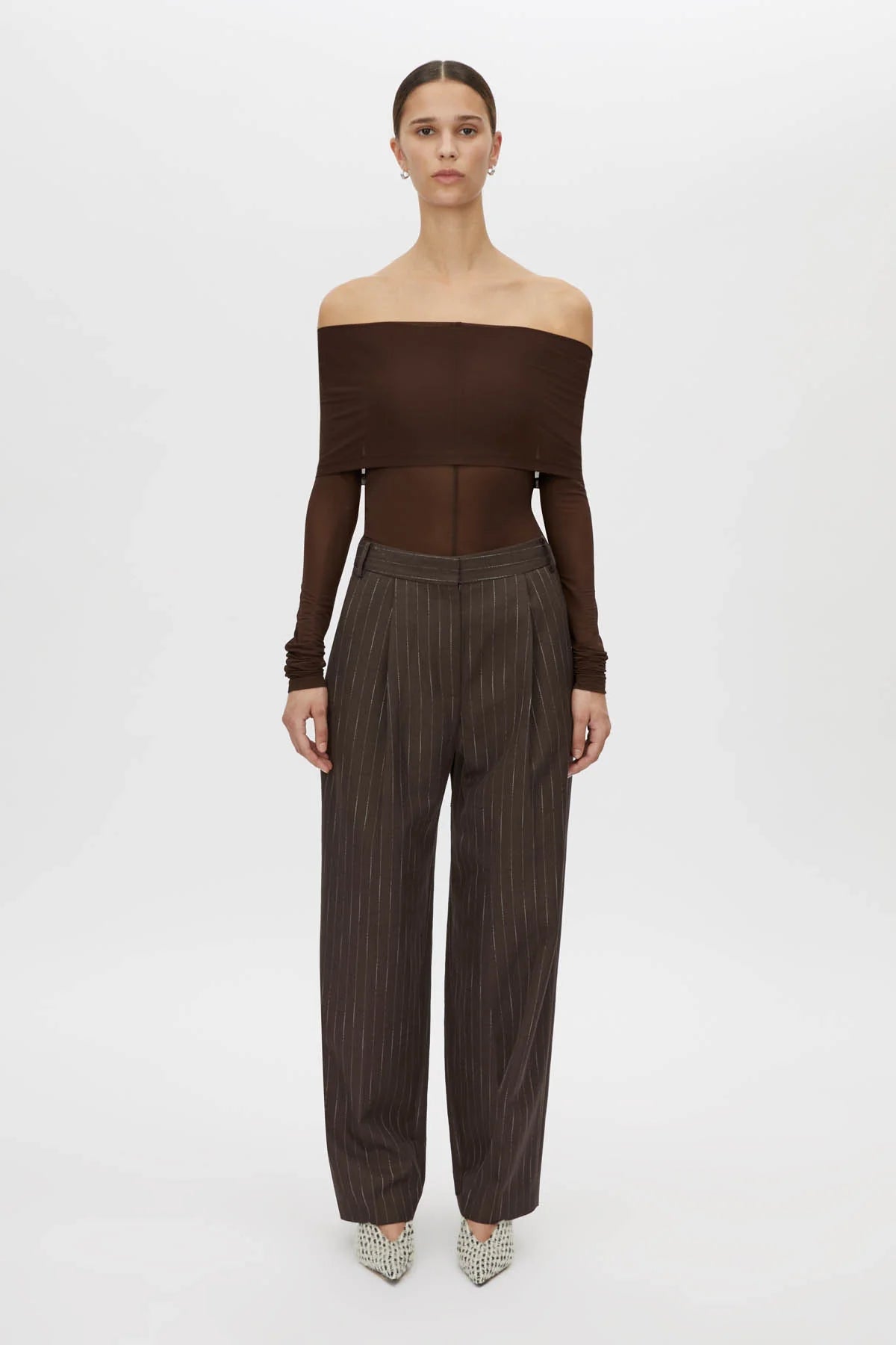 Siphon Off Shoulder Top