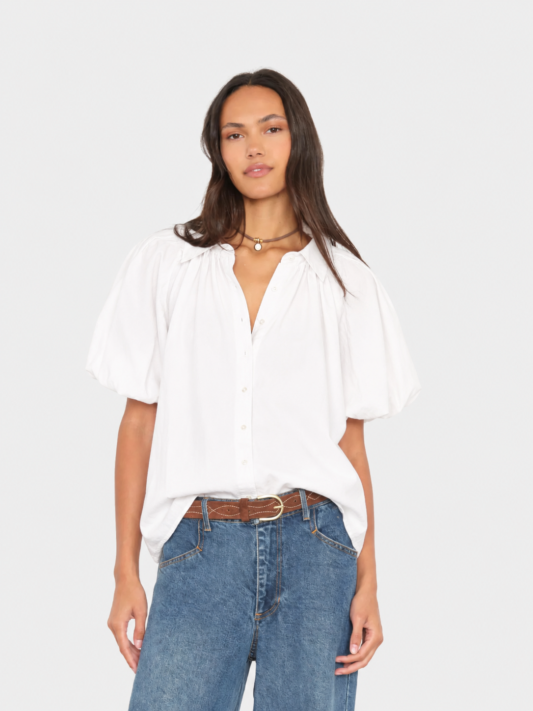 Lyla Shirt in White