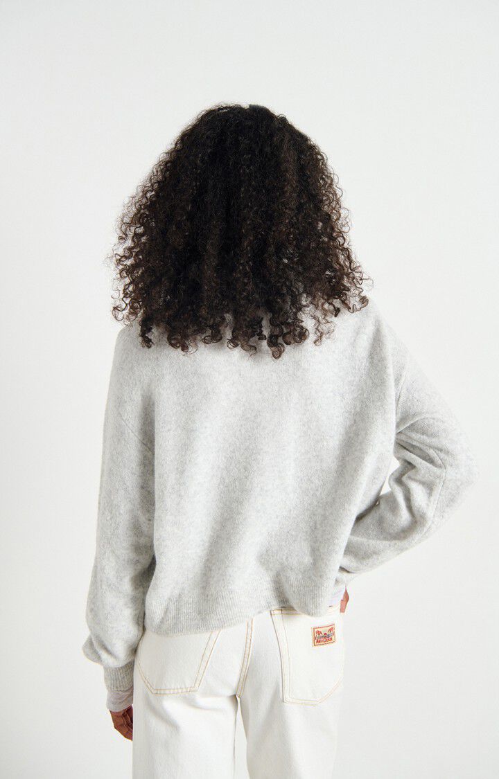 Damsville Cardigan in Heather Grey