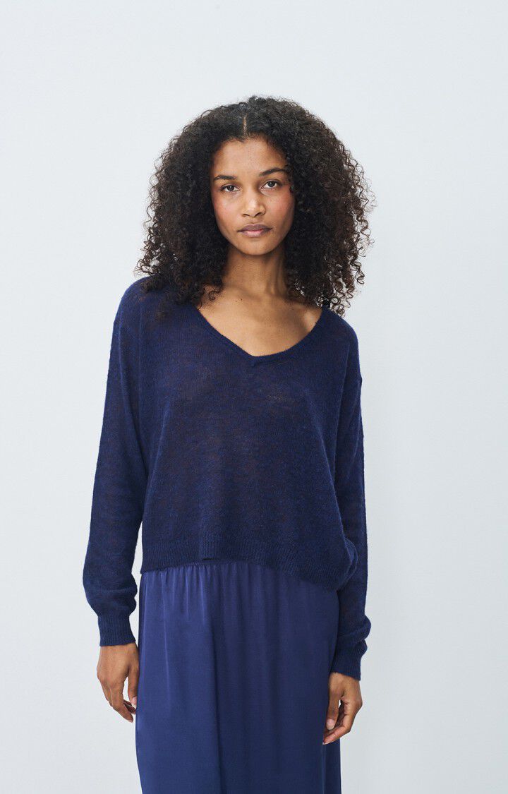 Dumy Sweater in Navy Melange