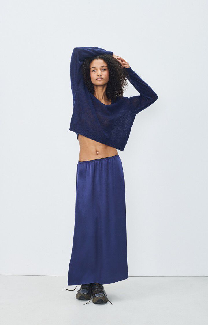 Dumy Sweater in Navy Melange