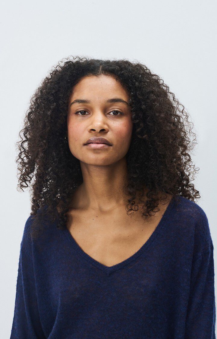 Dumy Sweater in Navy Melange