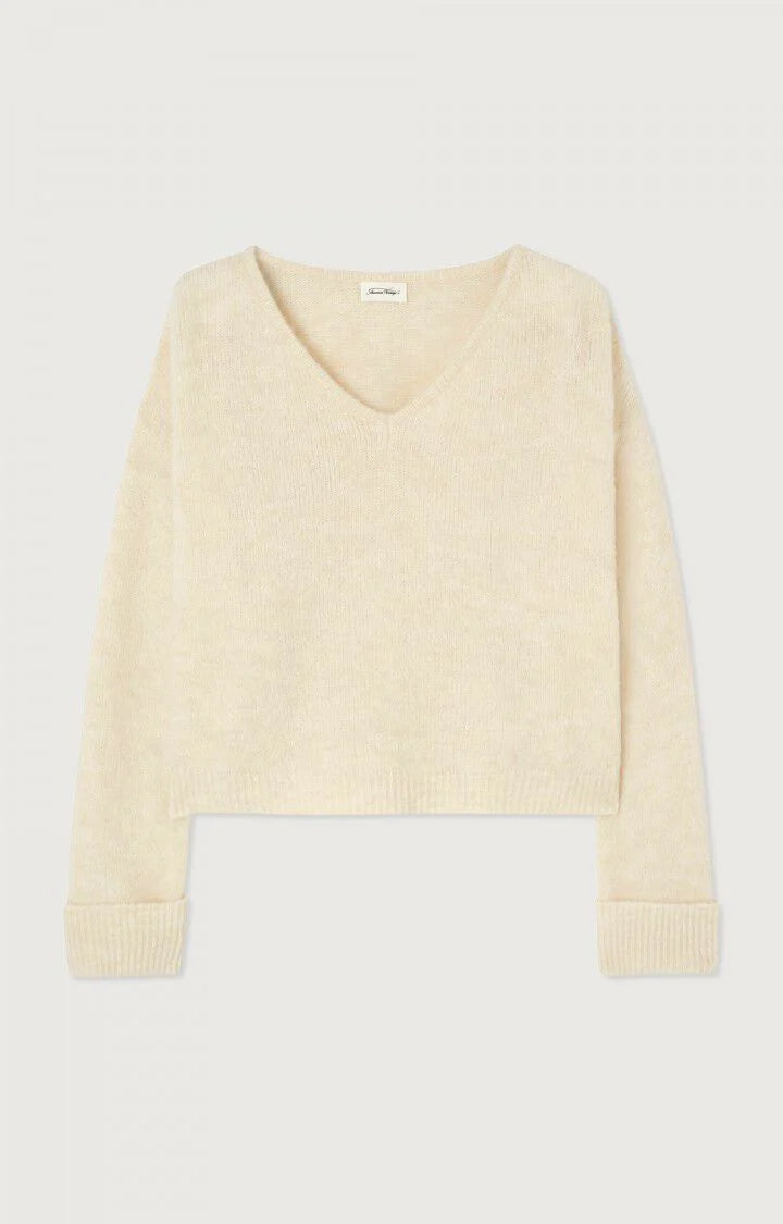 East Knit in Mother of Pearl Melange