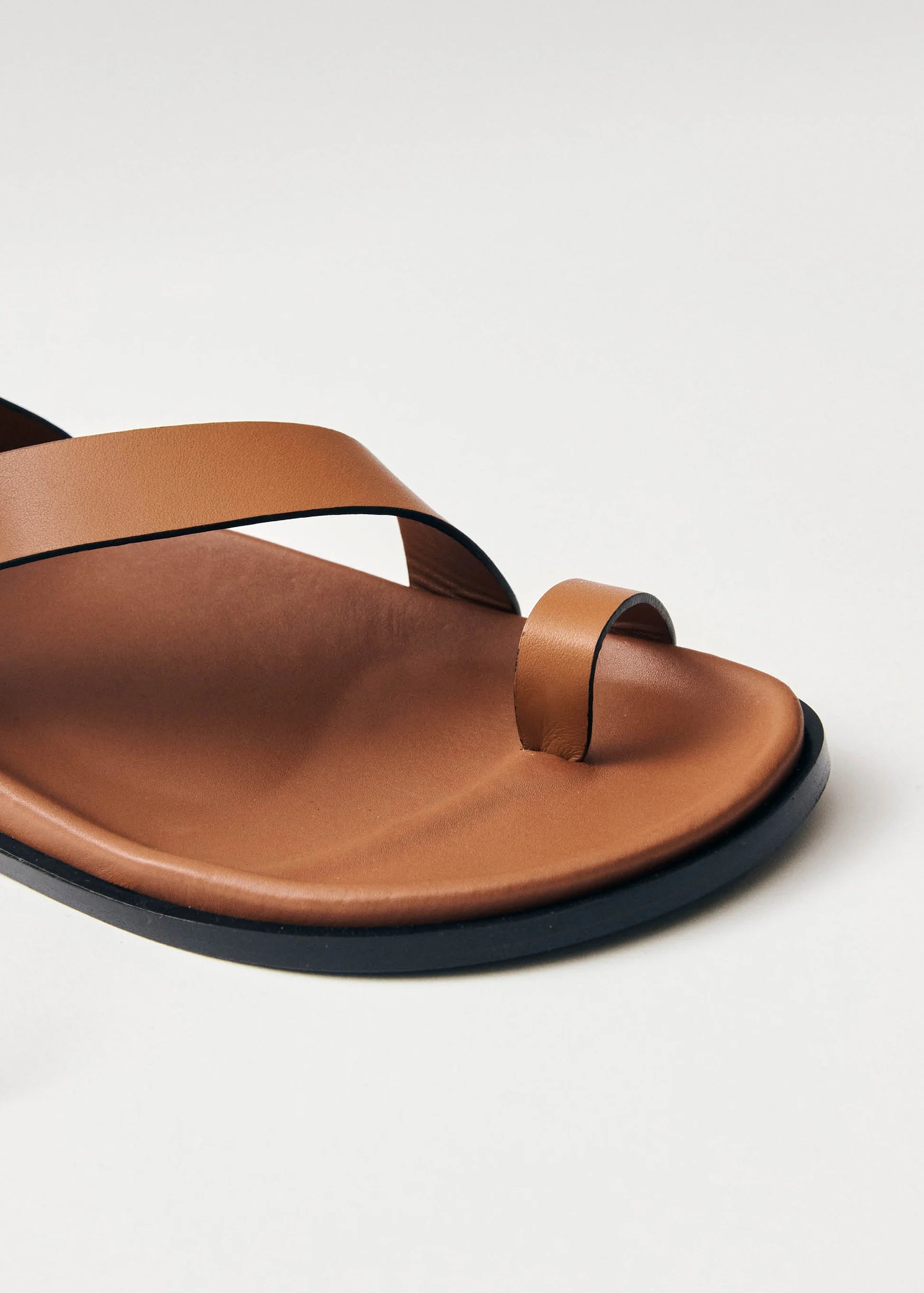 Myles Tan Leather Sandal
