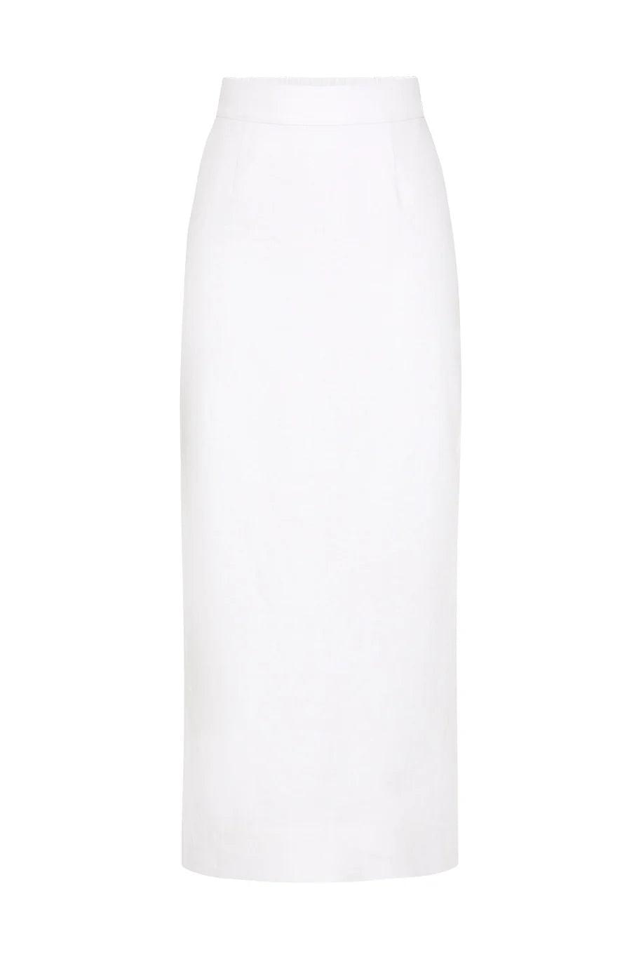 Emma Pencil Skirt in White