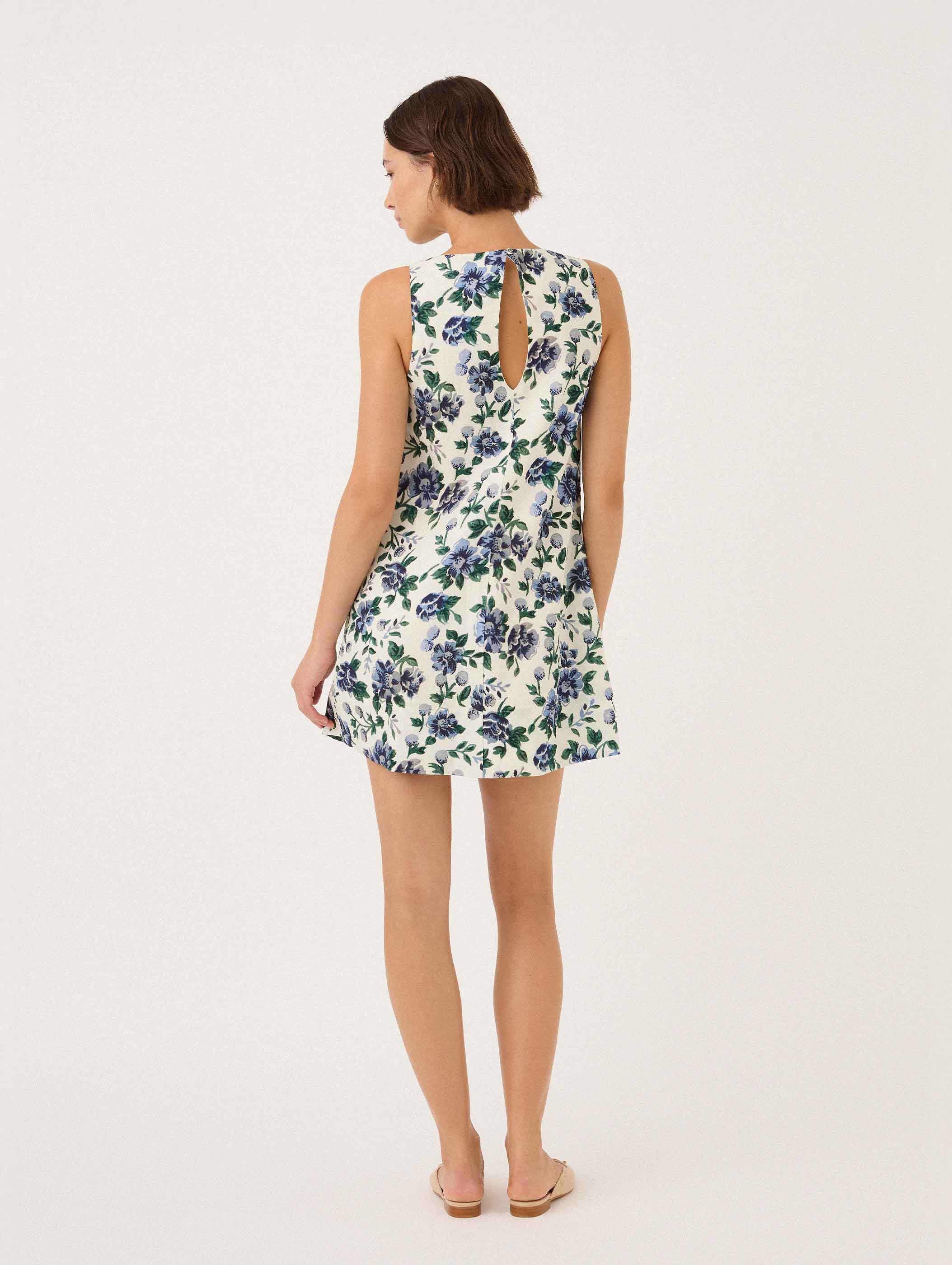 Shift Mini Dress in Provence