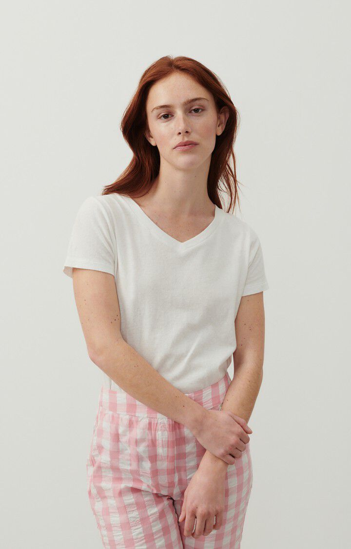 Gamipy T-Shirt V Neck in White