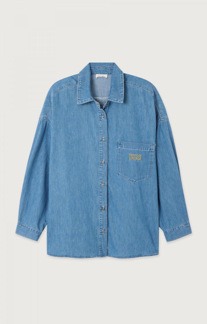 Izeway Denim Mid Blue Shirt