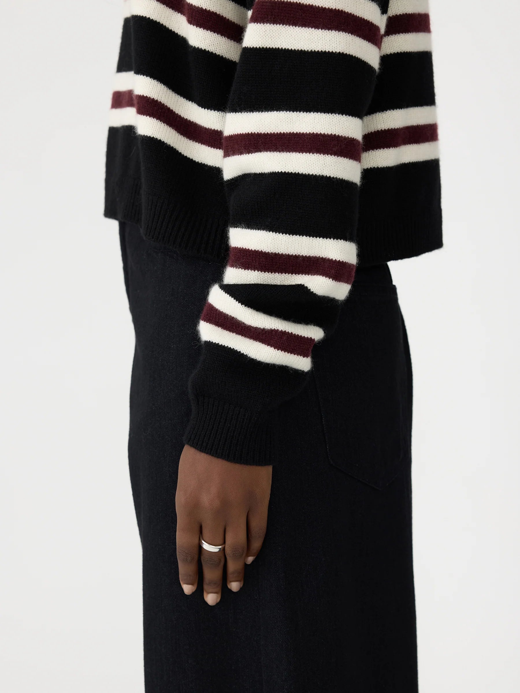 Striped Polo Knit