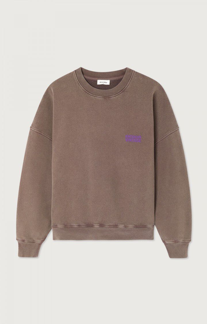 Plizzy Sweatshirt in Vintage Chestnut