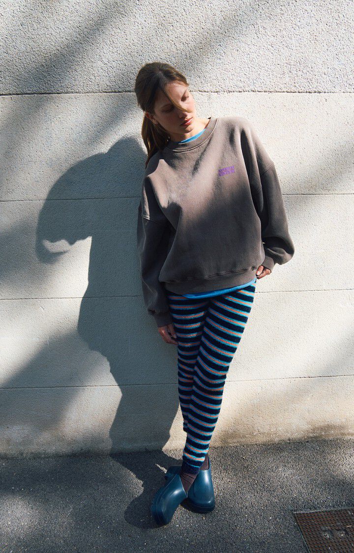 Plizzy Sweatshirt in Vintage Chestnut