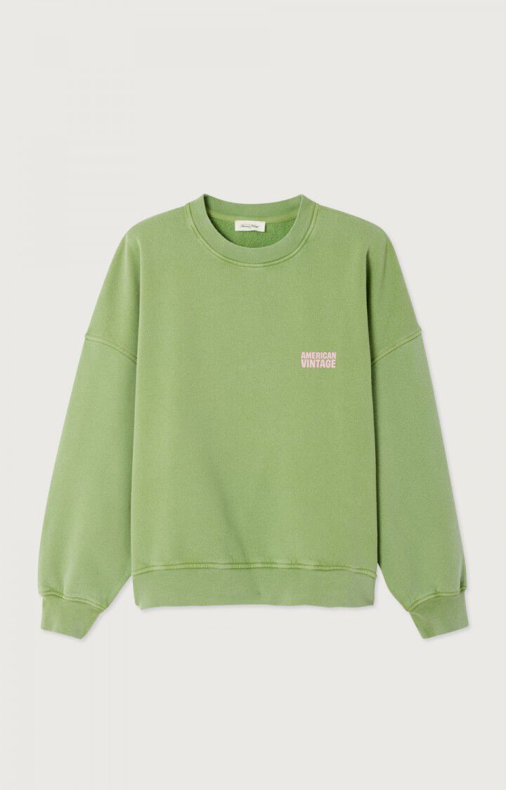 Plizzy Sweatshirt in Vintage Lemongrass