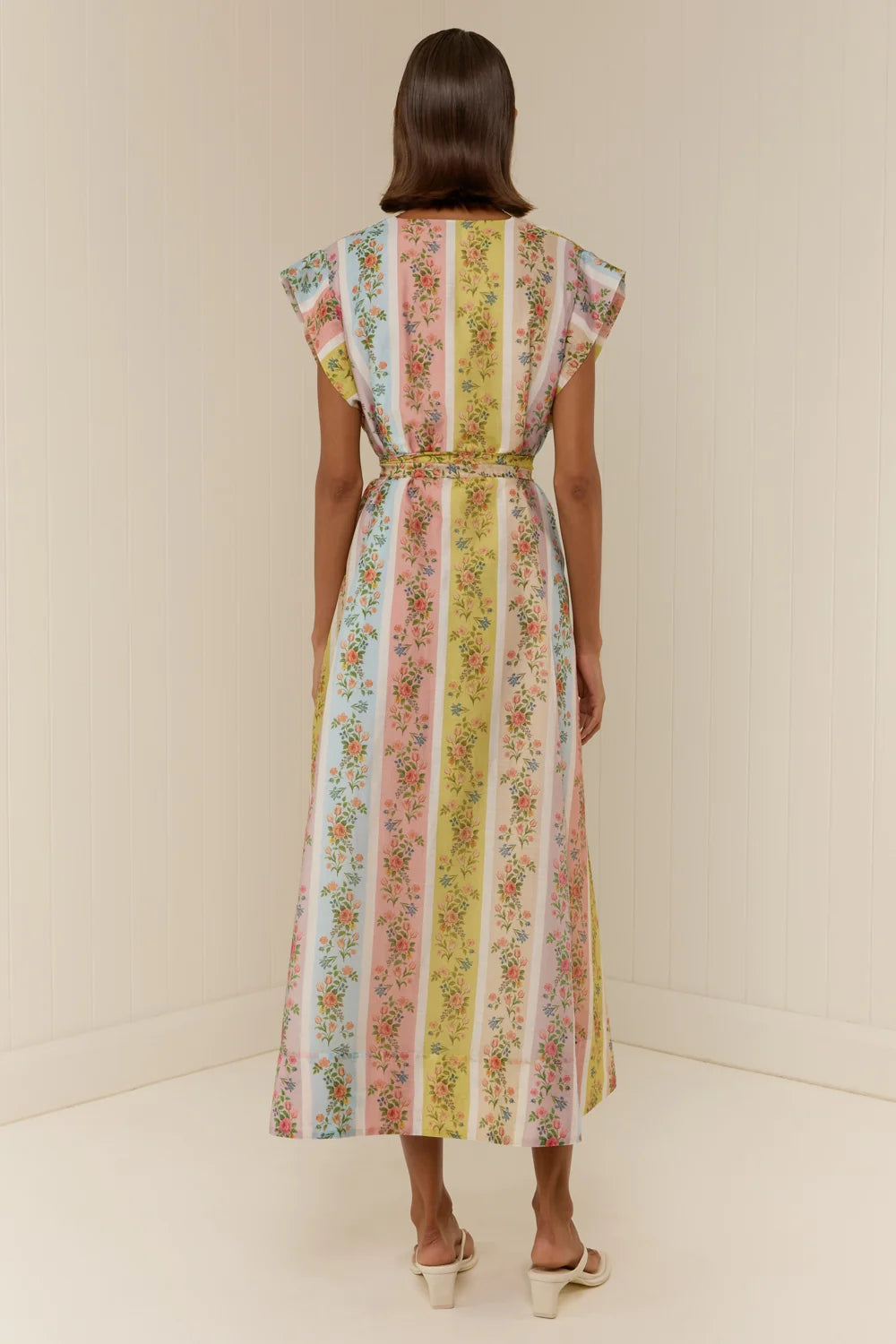 Gigi Dress in Coco Stripe