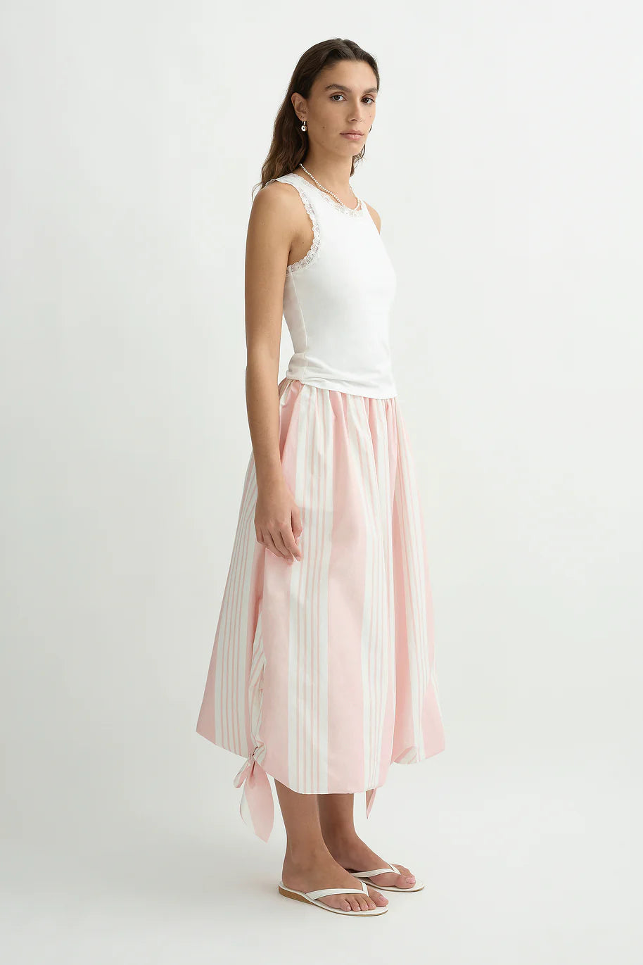 Roberta Tank in Ivory