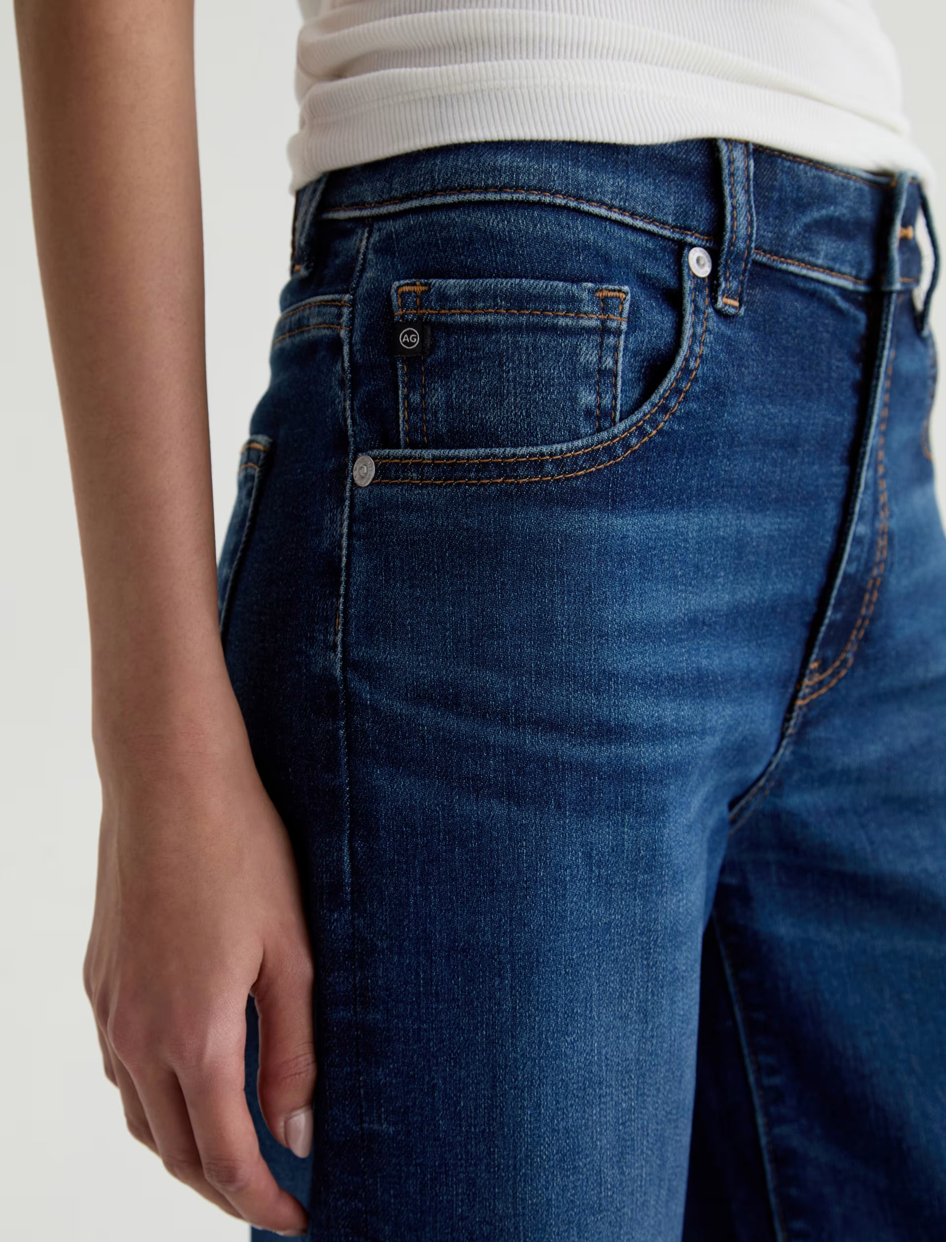 Saige Wide Leg Crop in Outspoken