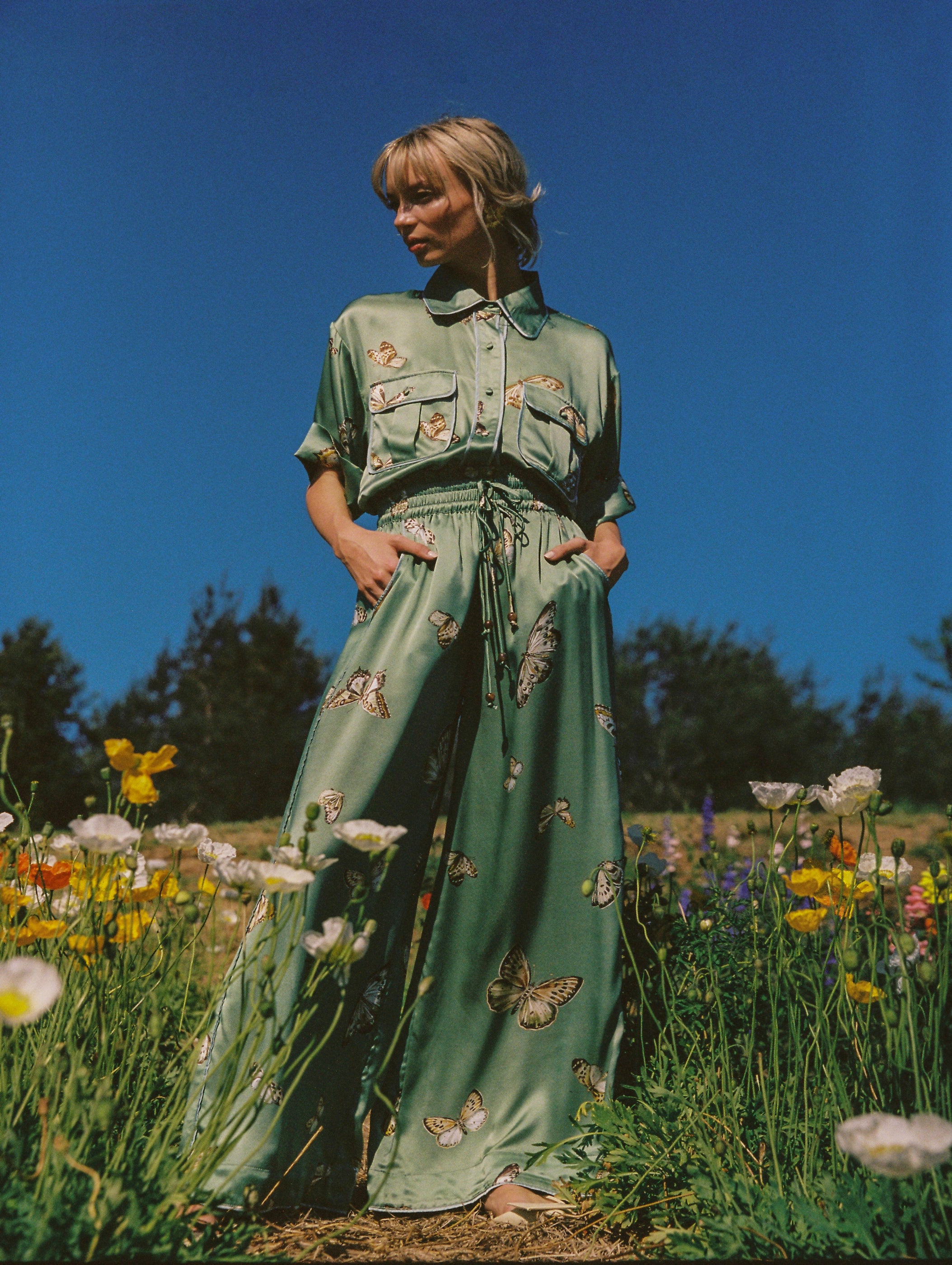 Papillon Silk Shirt