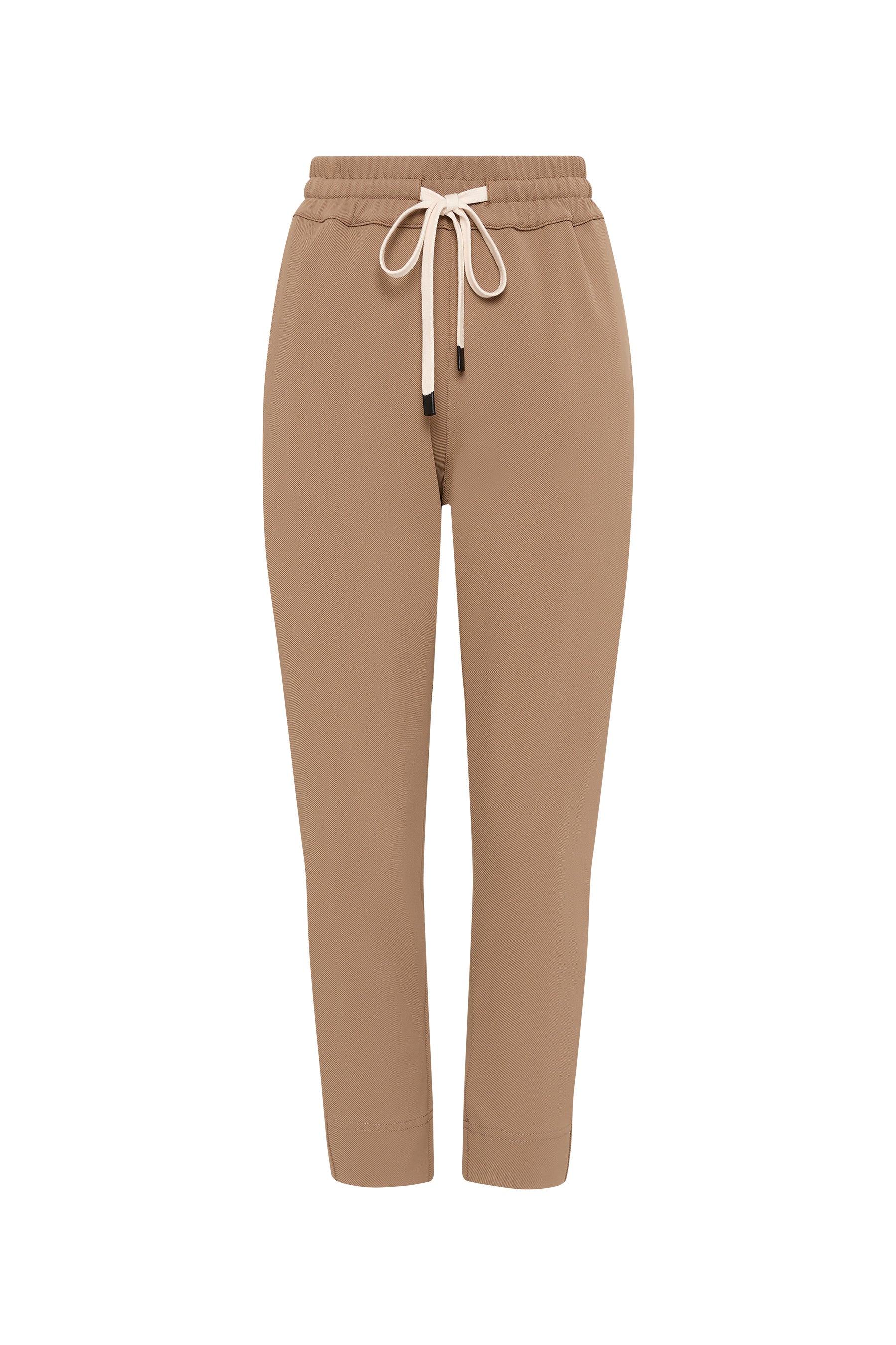 stretch Twill Tapered Pant in Tan