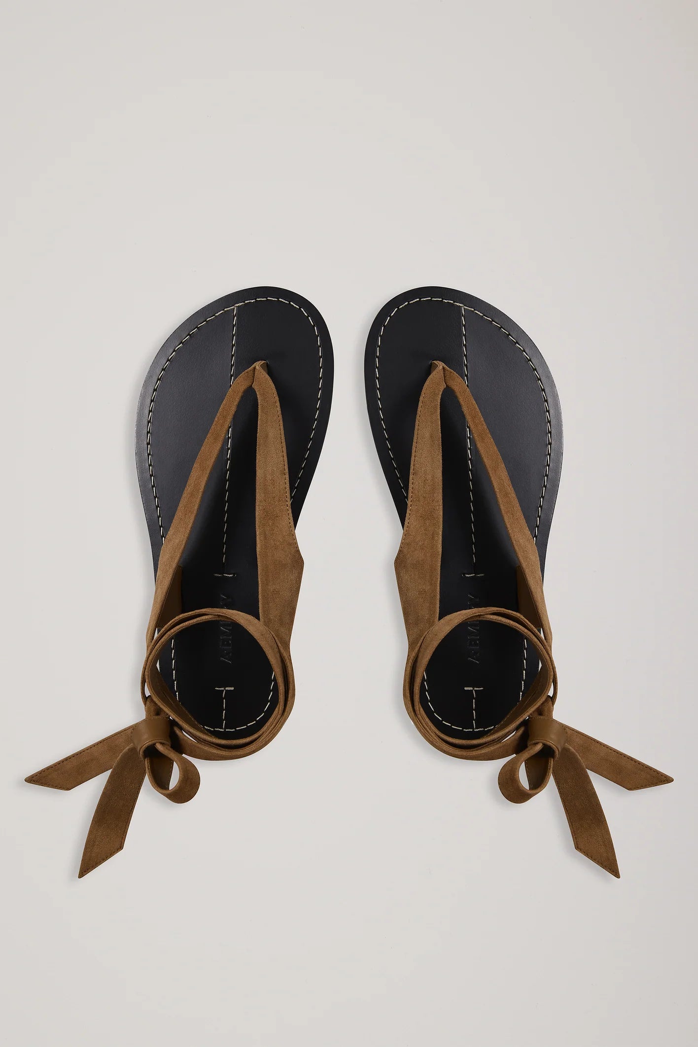 Elmer Sandal in Cognac Suede