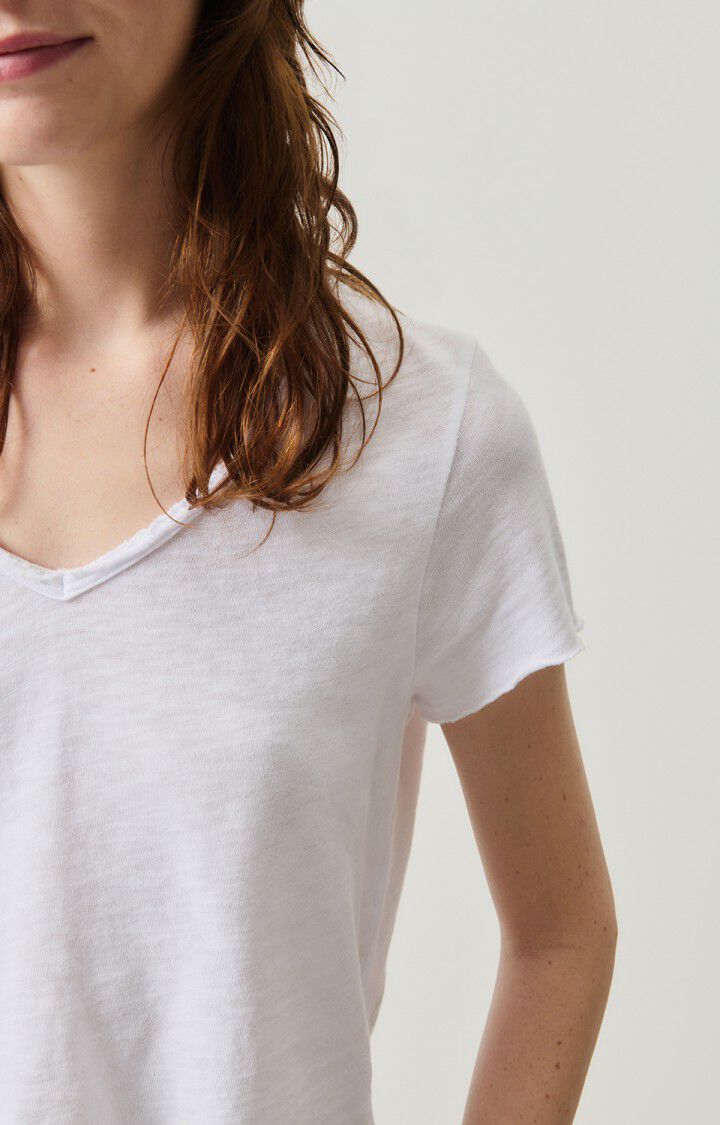 Sonoma V Neck T-Shirt in White