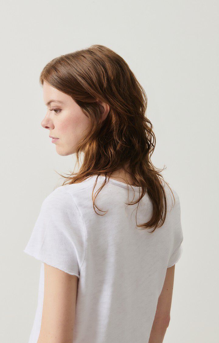 Sonoma V Neck T-Shirt in White