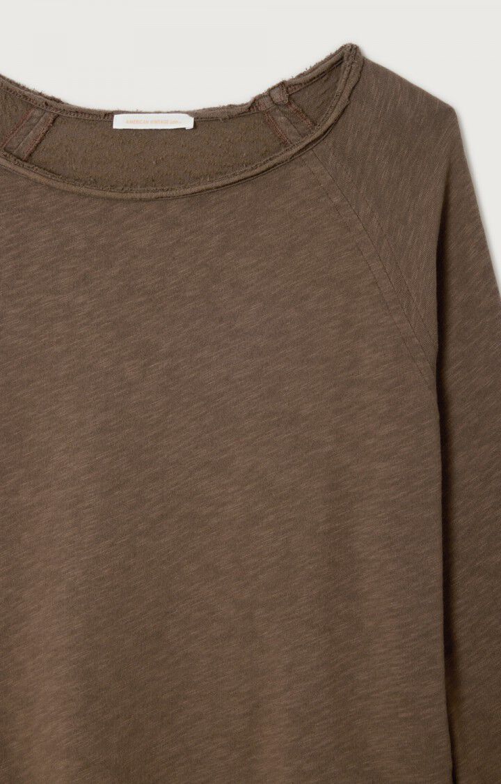 Sonoma Boat Neck L/S T-Shirt in Vintage Chestnut