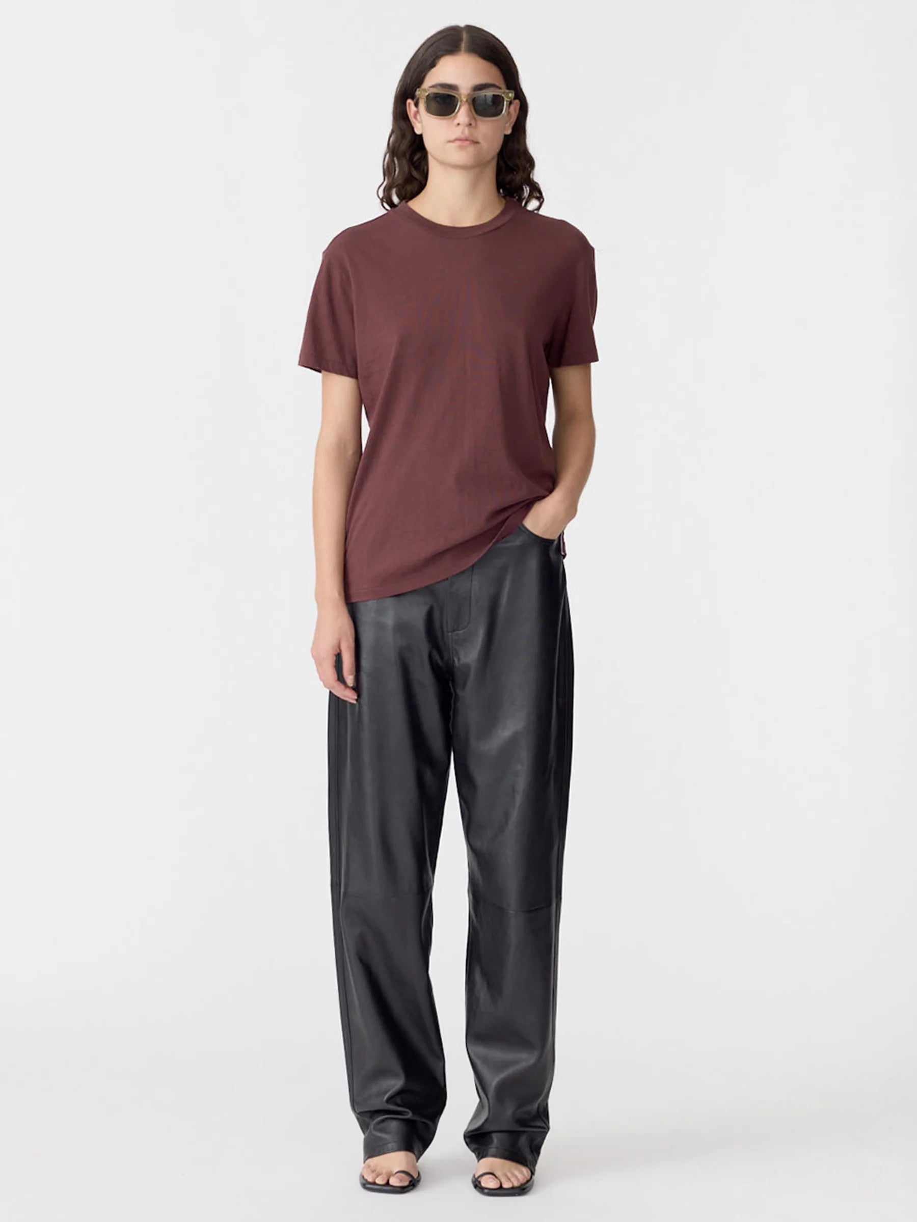 Classic T-Shirt in Cocoa