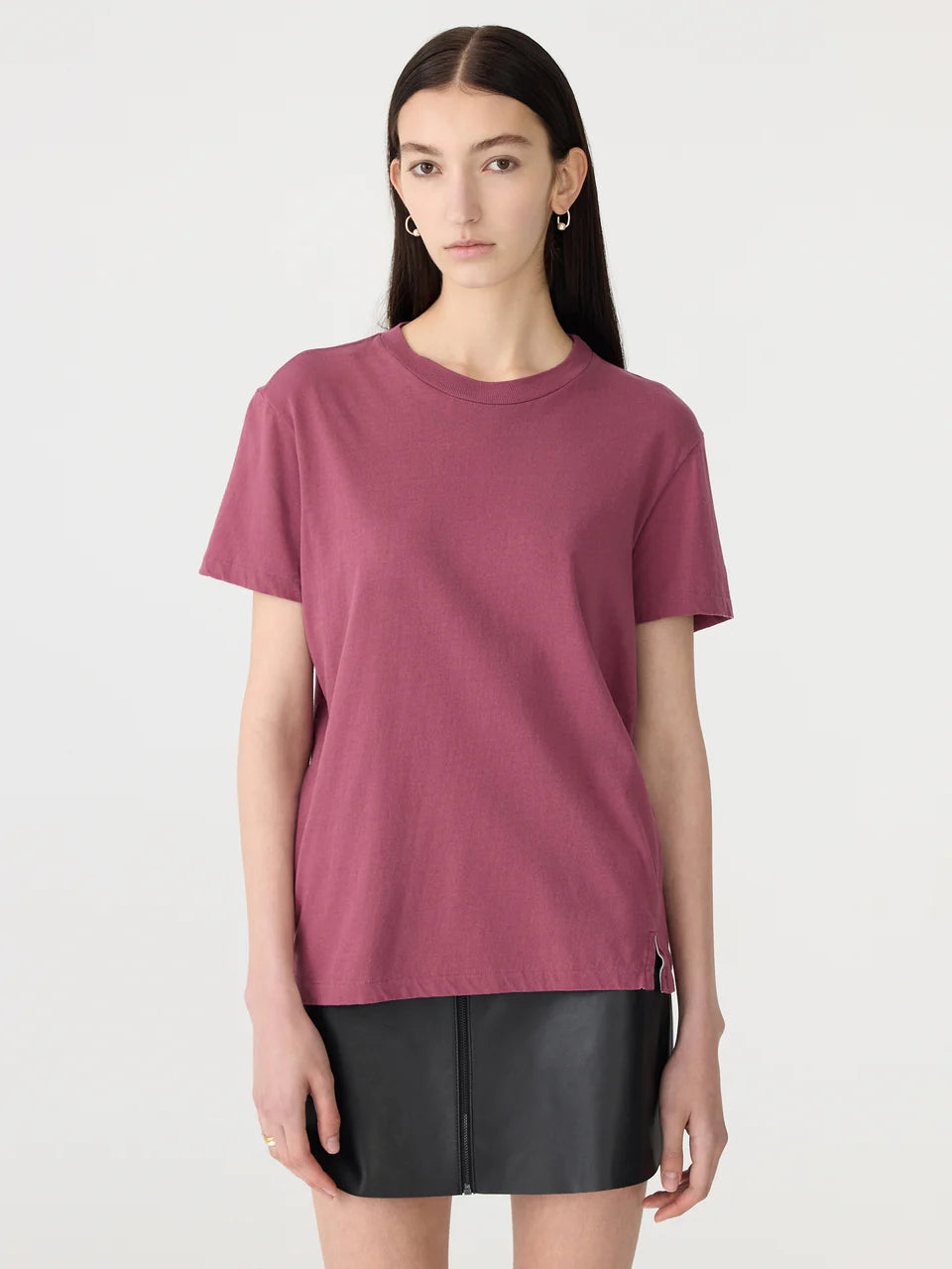 Classic T-Shirt in Faded Plum