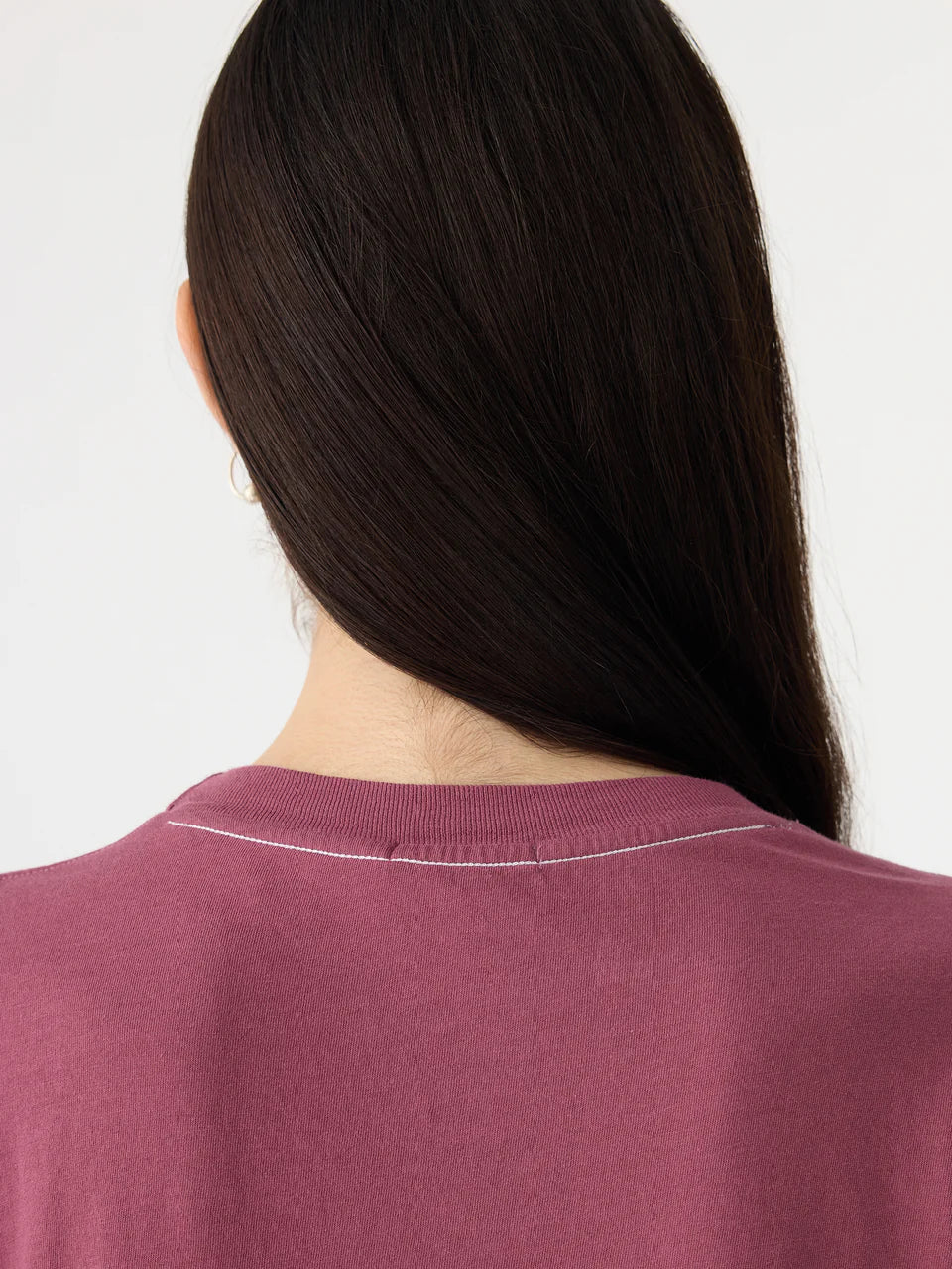 Classic T-Shirt in Faded Plum