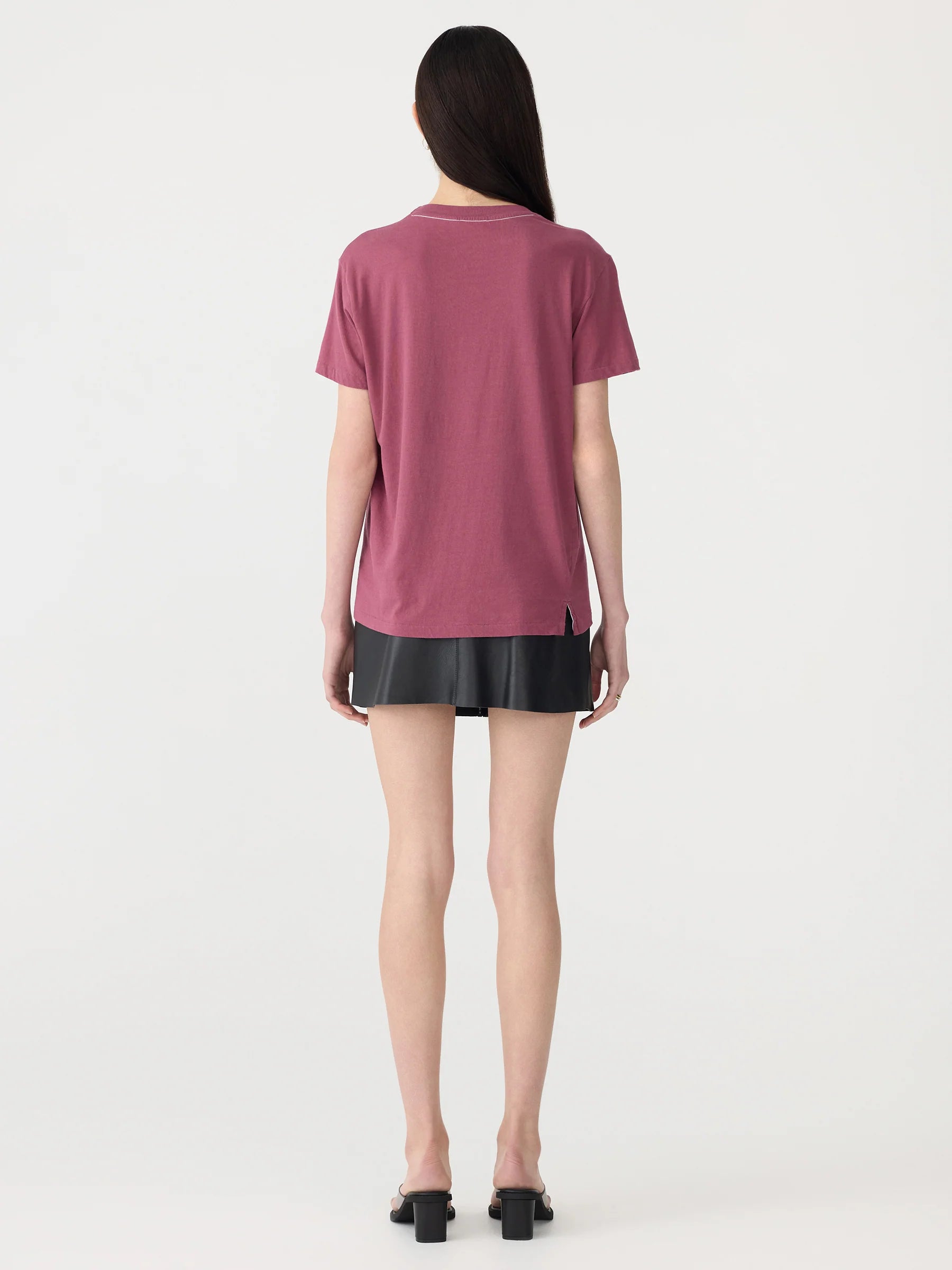 Classic T-Shirt in Faded Plum