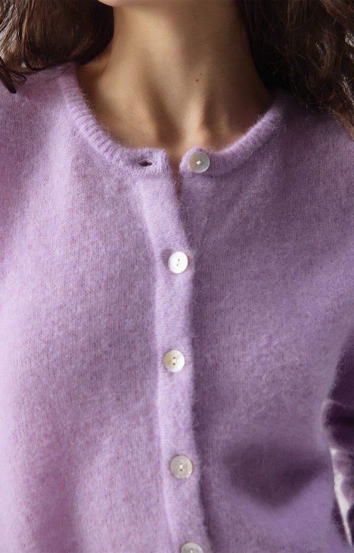 Vito Cardigan in Lavender Melange