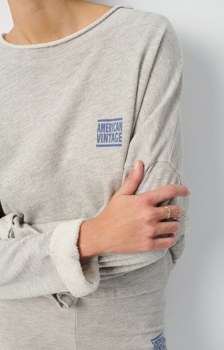 Zofbay Sweatshirt in Heather Grey