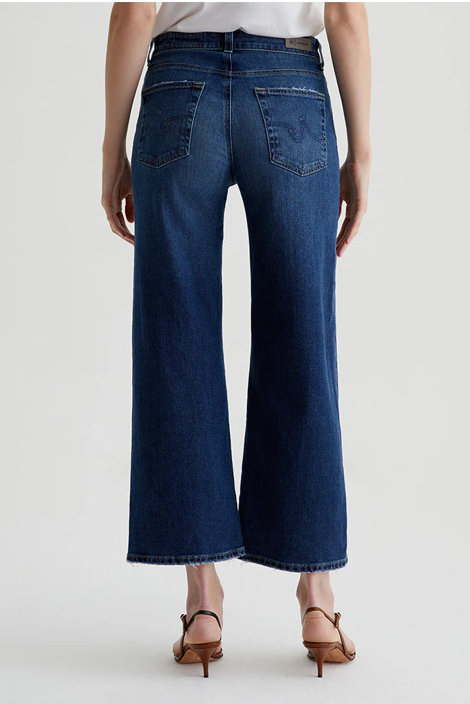Saige Wide Leg Crop in 7 Years La Jolla