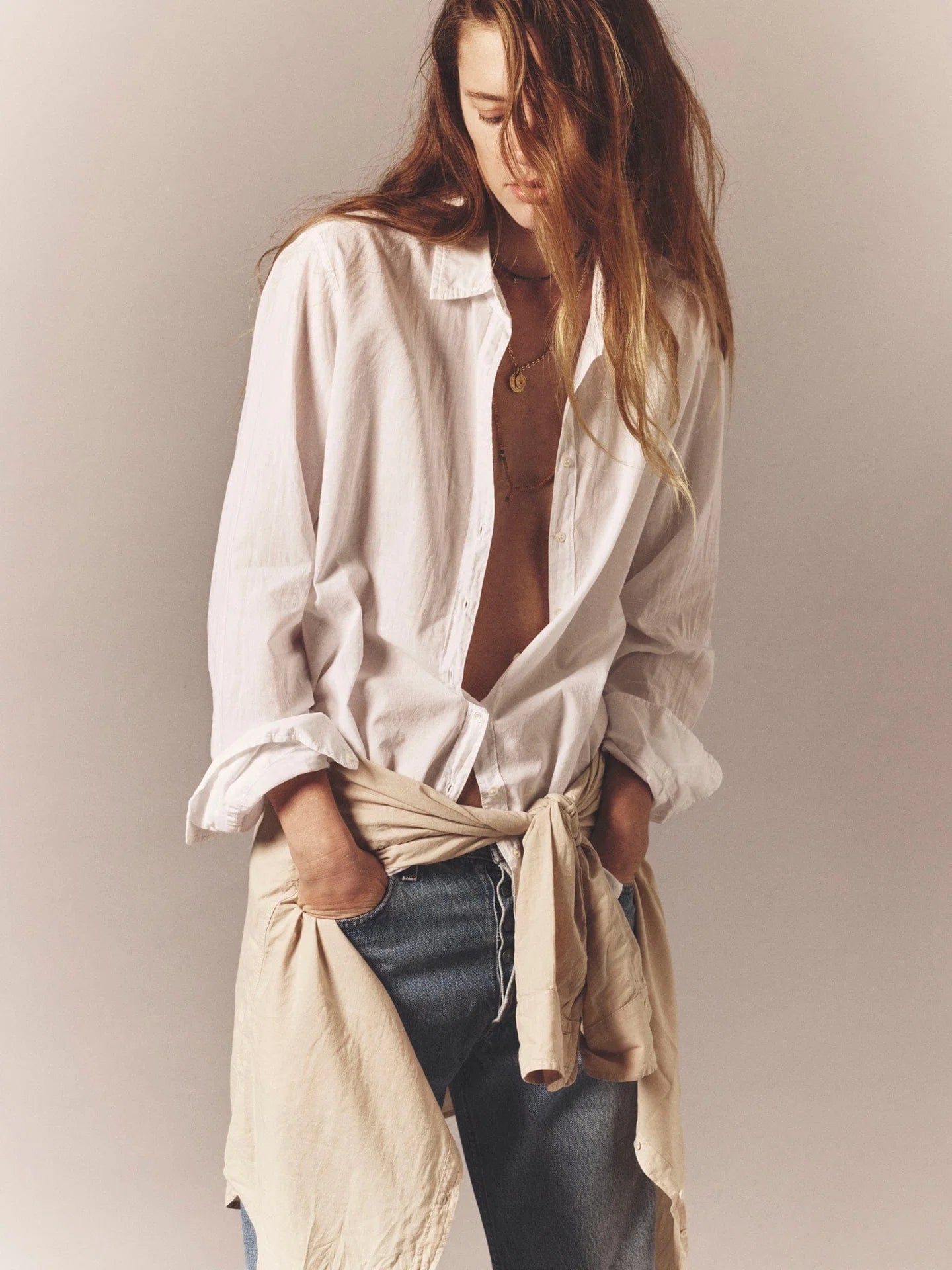 Beau Shirt in White *Returning soon*