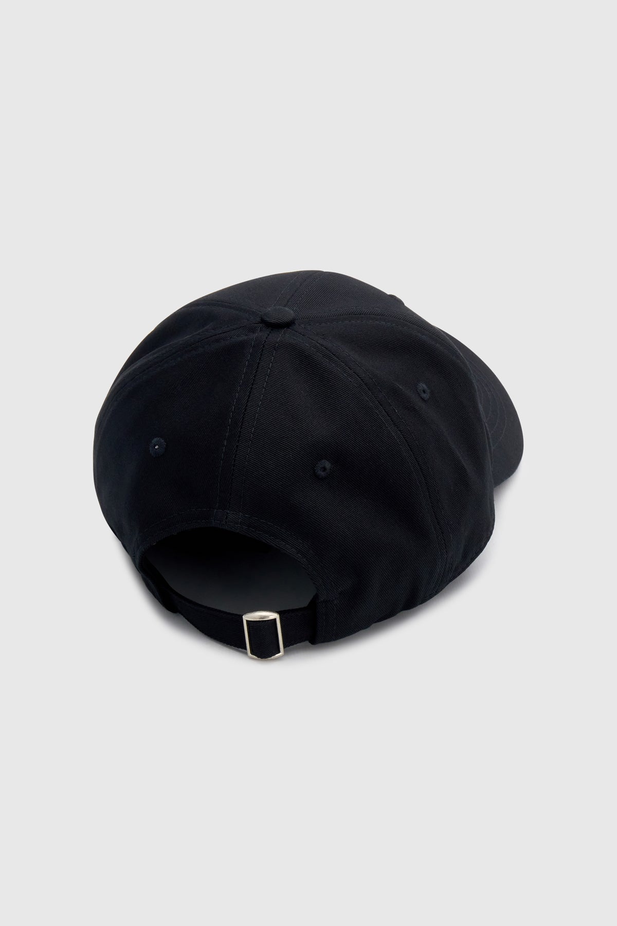 Maren Embroidered Cap in Black