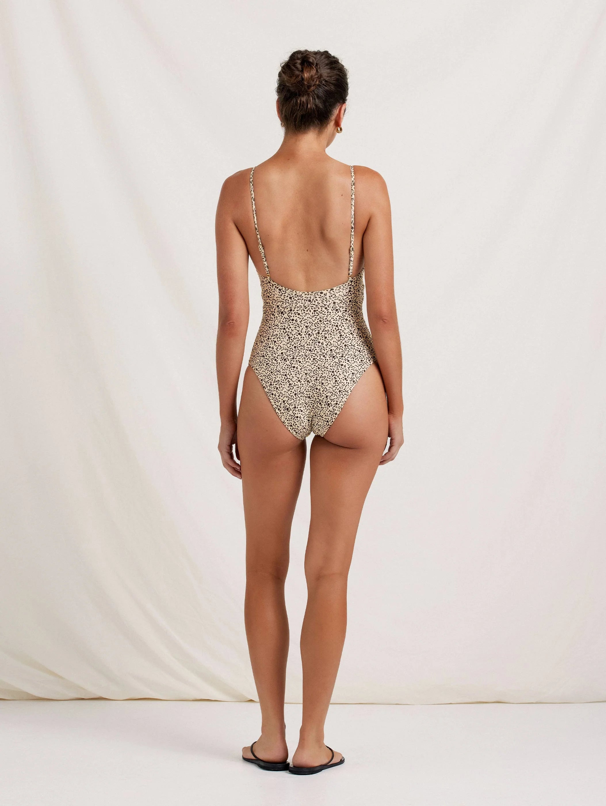 Poolside One Piece in Foliage